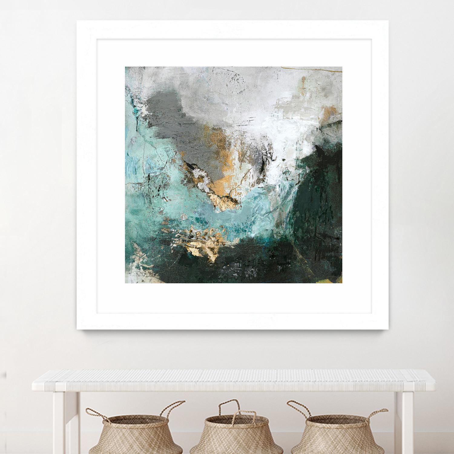 Arctic Green by Design Fabrikken on GIANT ART - multi abstracts