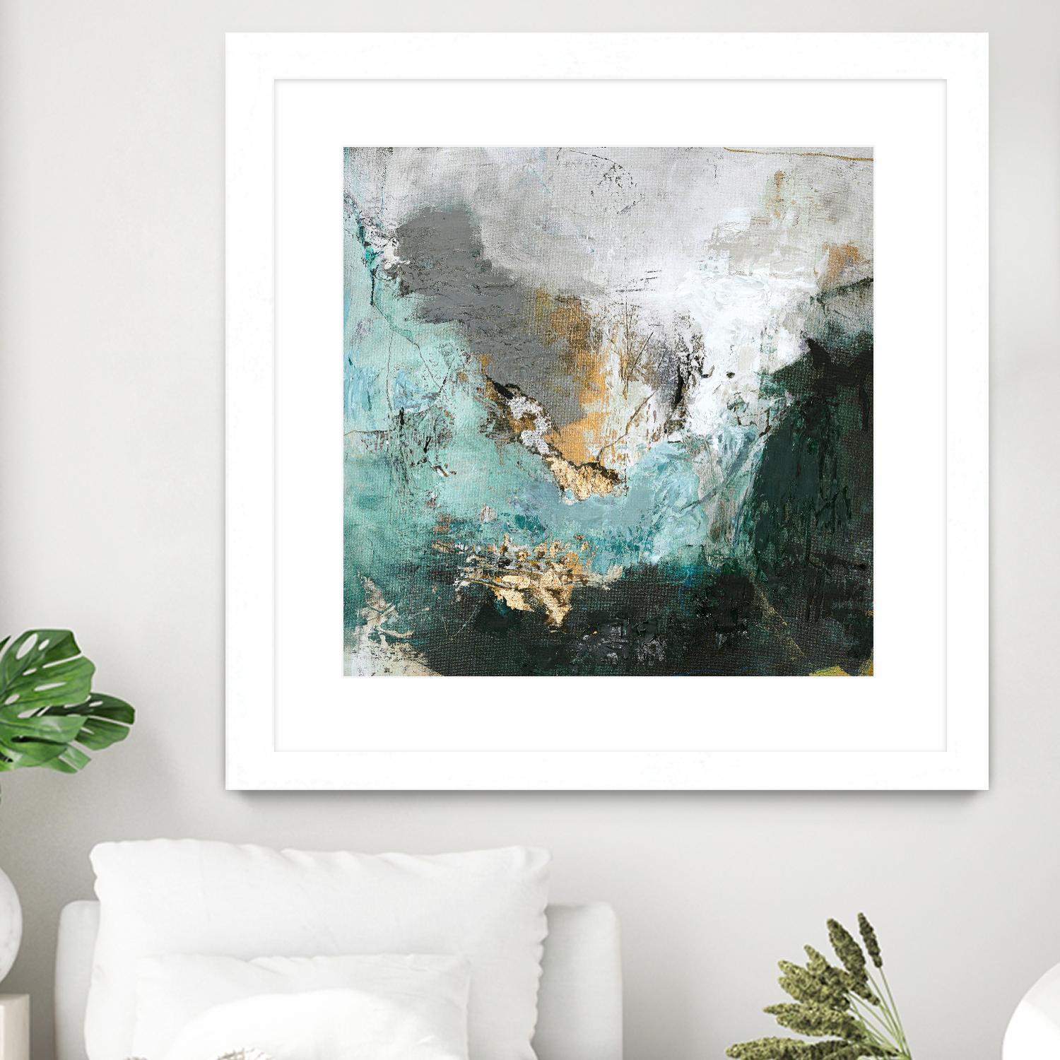 Arctic Green by Design Fabrikken on GIANT ART - multi abstracts