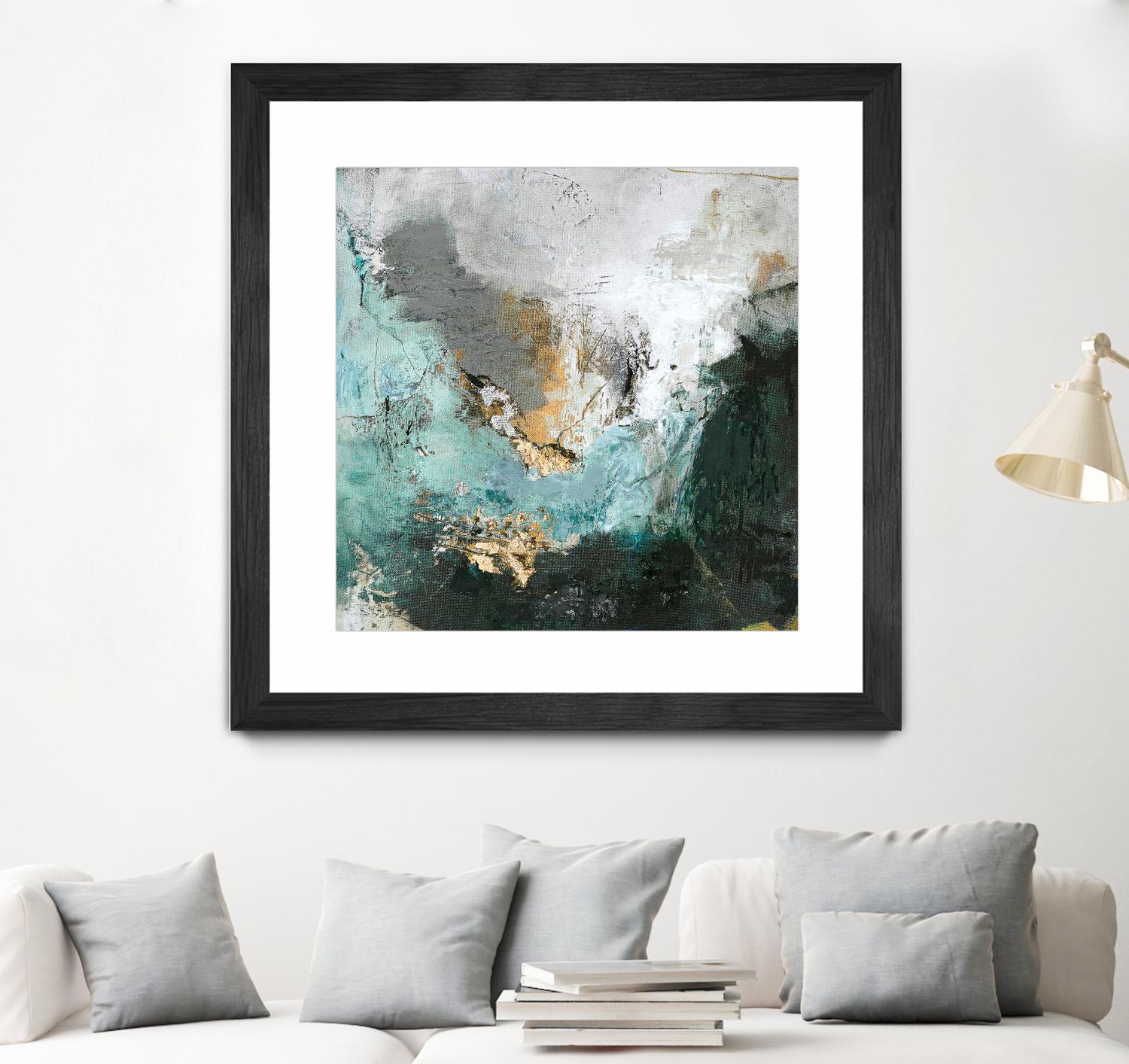 Arctic Green by Design Fabrikken on GIANT ART - multi abstracts