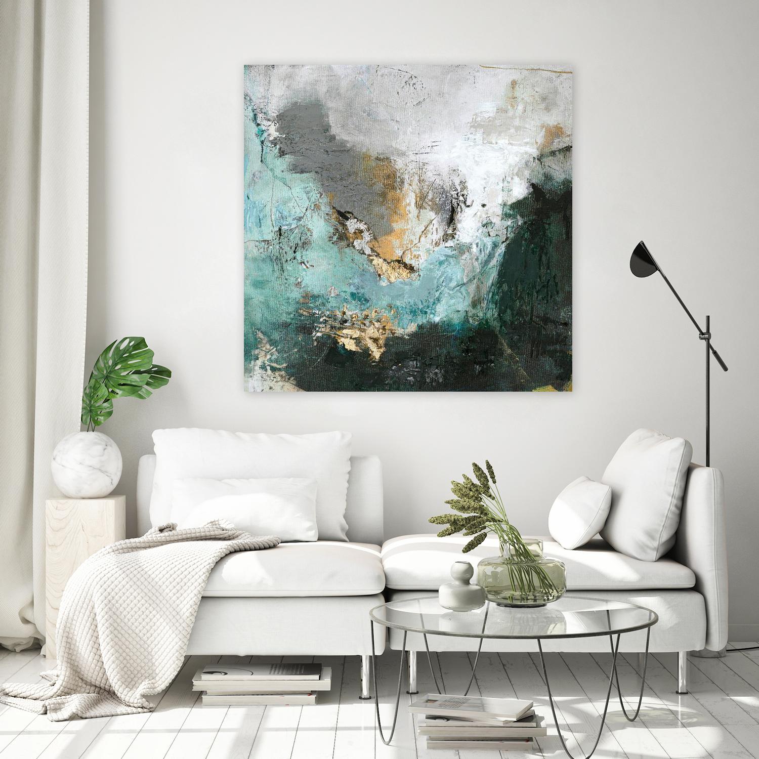 Arctic Green by Design Fabrikken on GIANT ART - multi abstracts