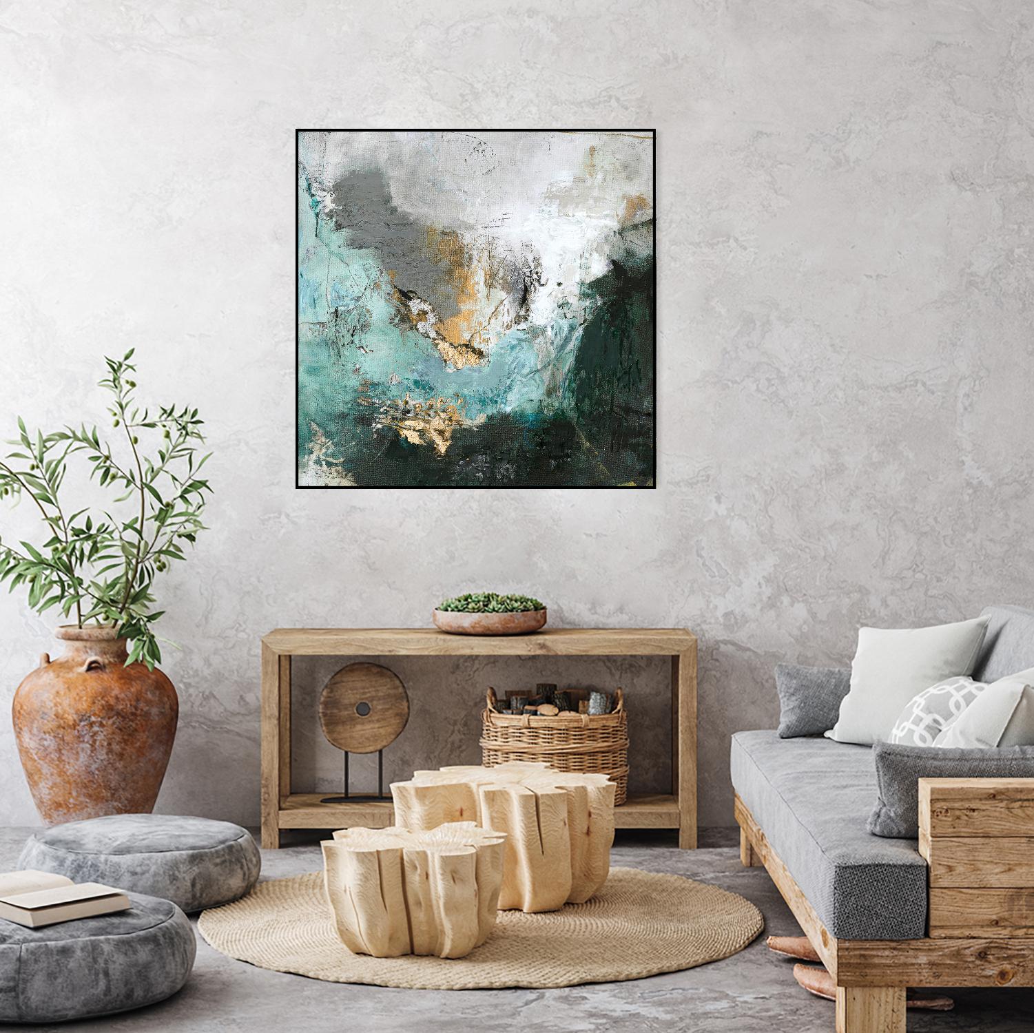 Arctic Green by Design Fabrikken on GIANT ART - multi abstracts