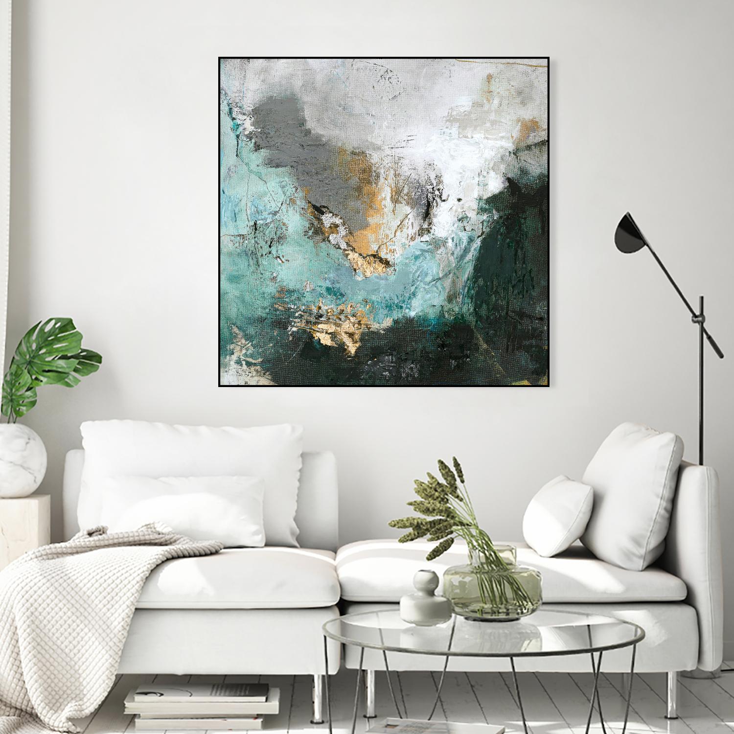 Arctic Green by Design Fabrikken on GIANT ART - multi abstracts