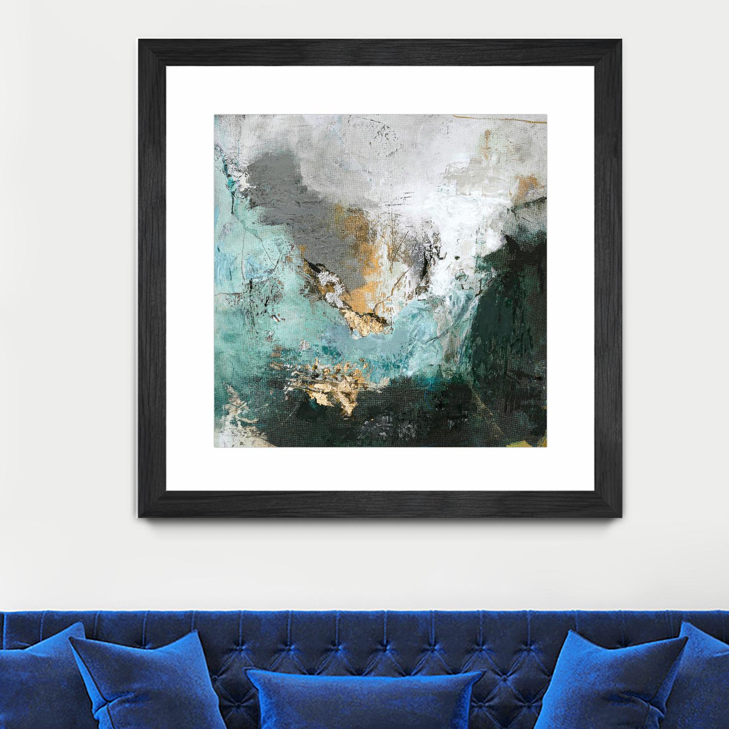 Arctic Green by Design Fabrikken on GIANT ART - multi abstracts