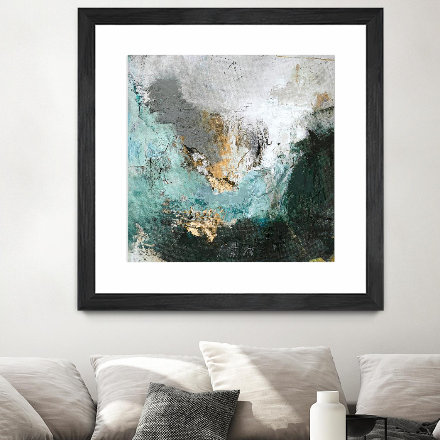 Arctic Green by Design Fabrikken on GIANT ART - multi abstracts