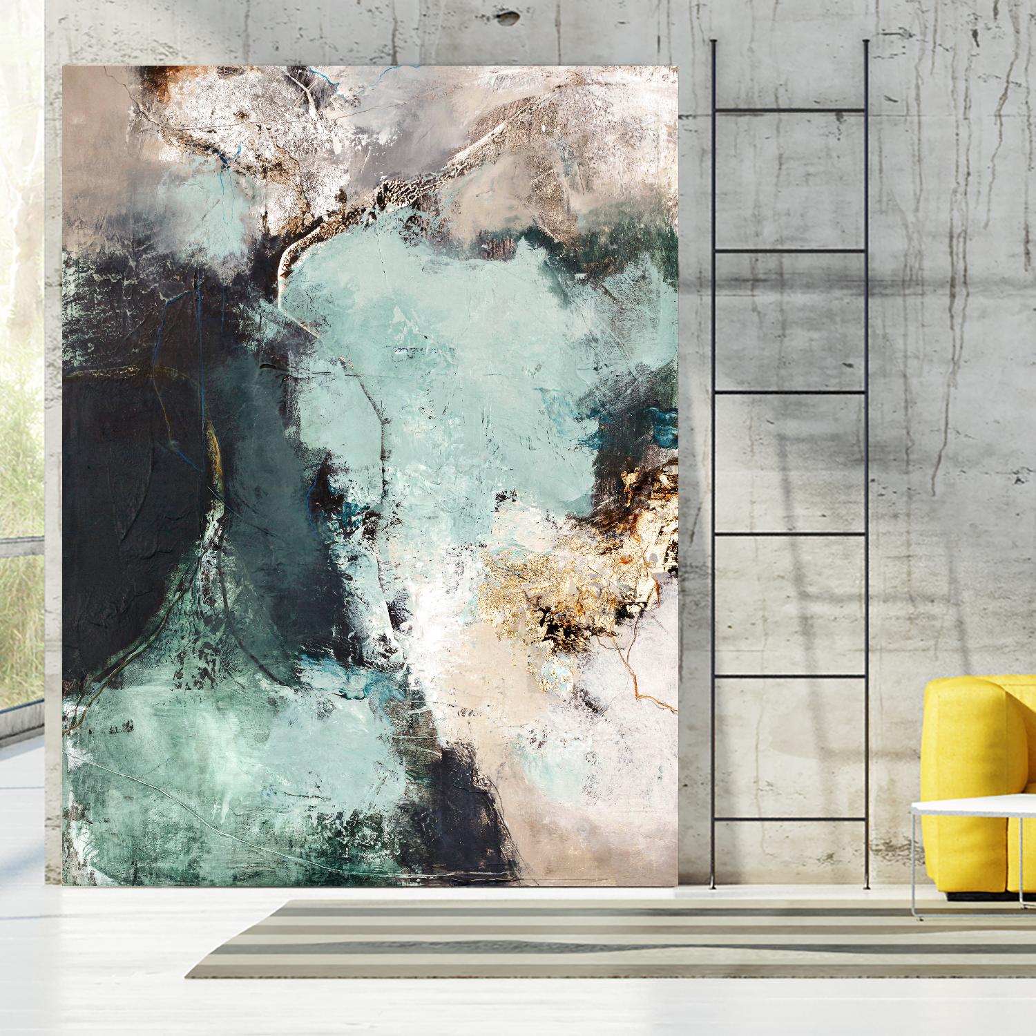 Great Green by Design Fabrikken on GIANT ART - multi abstracts