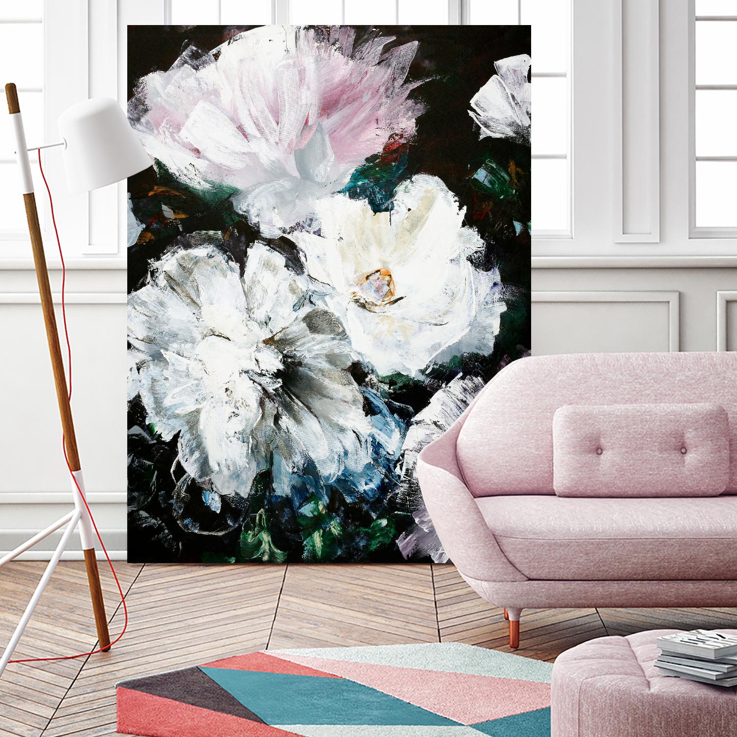 Soft Hue Flowers by Design Fabrikken on GIANT ART - multi floral/still life, flowers