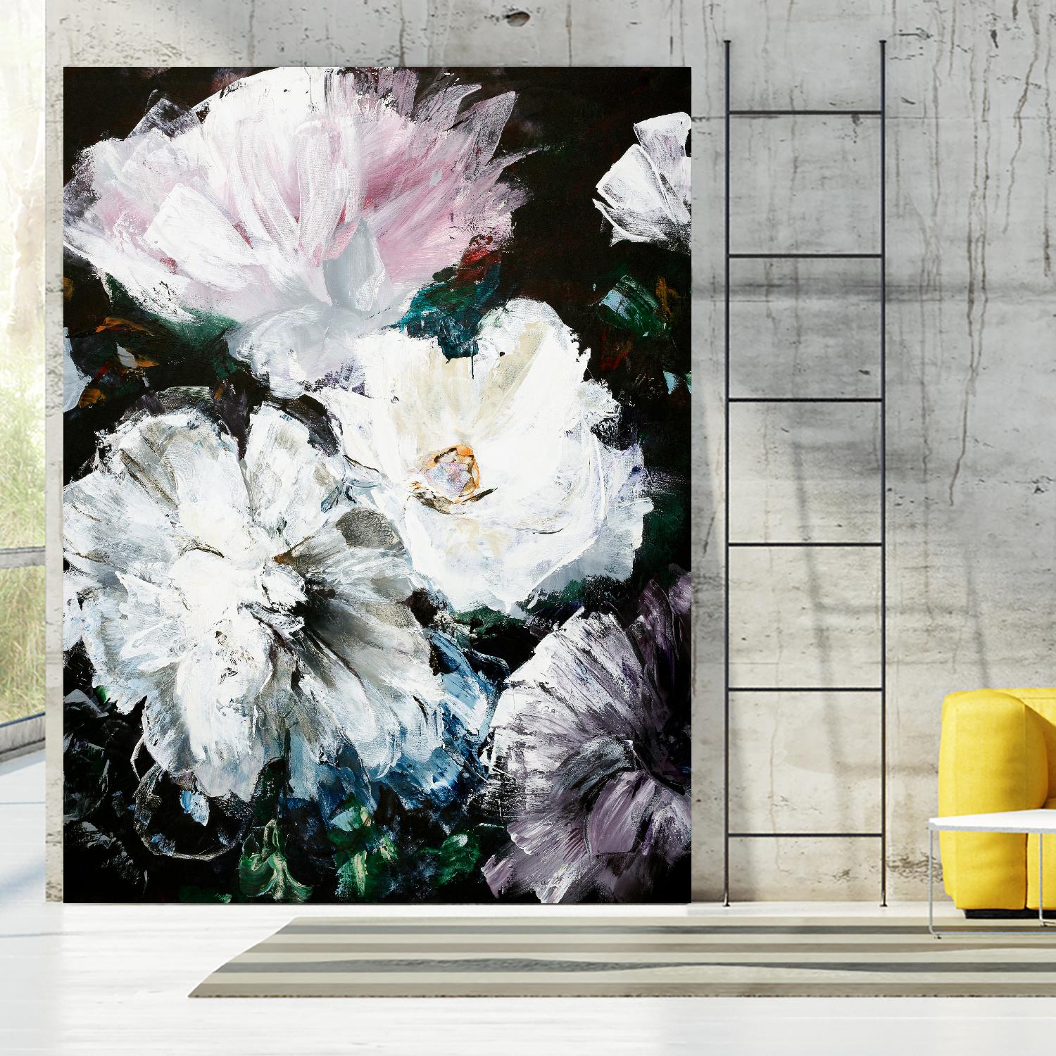 Soft Hue Flowers by Design Fabrikken on GIANT ART - multi floral/still life, flowers
