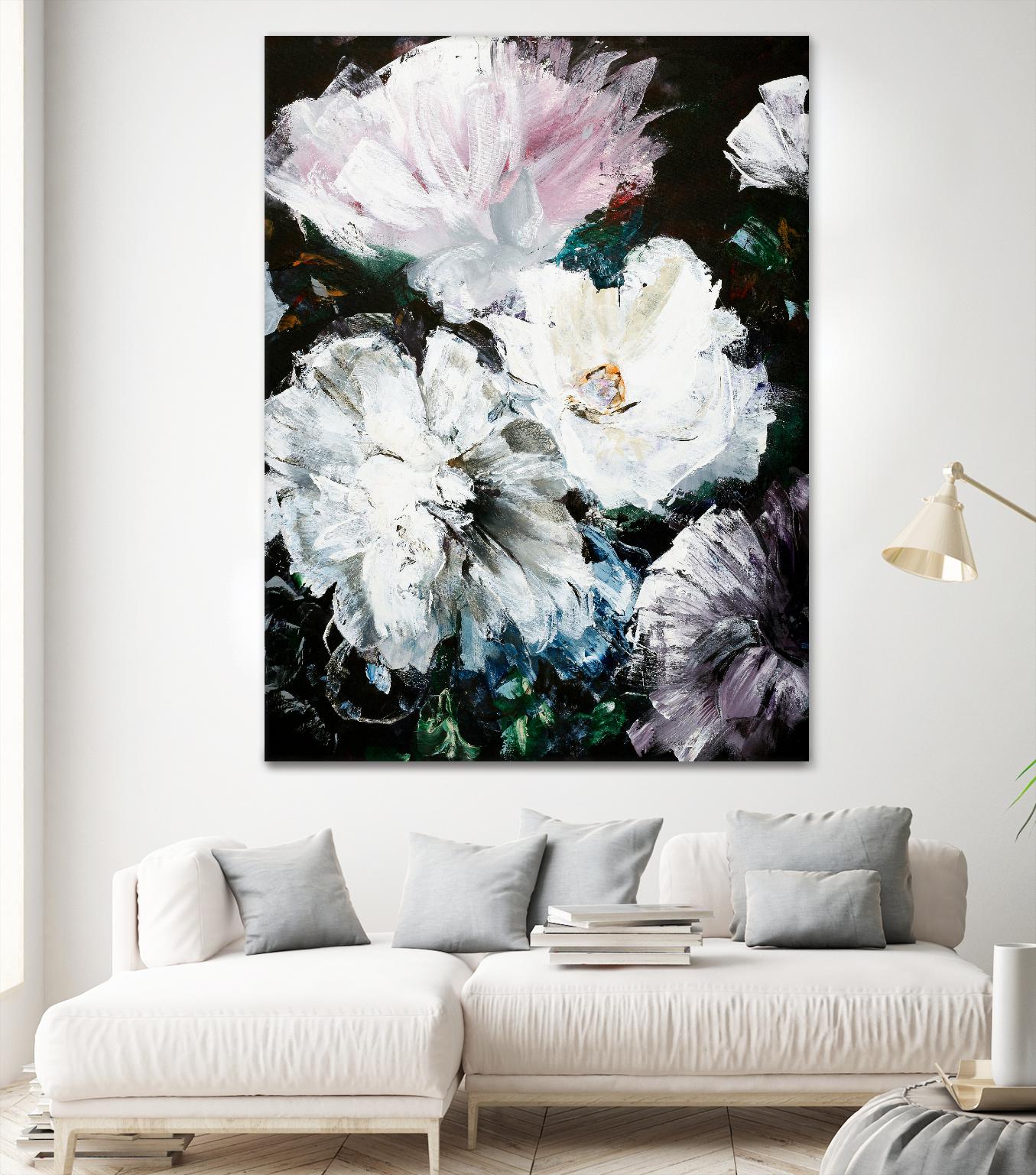 Soft Hue Flowers by Design Fabrikken on GIANT ART - multi floral/still life, flowers