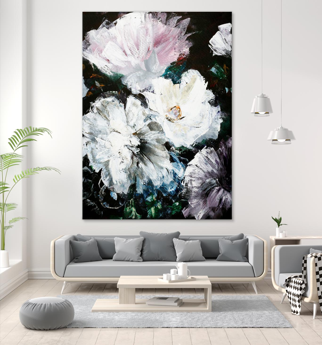 Soft Hue Flowers by Design Fabrikken on GIANT ART - multi floral/still life, flowers