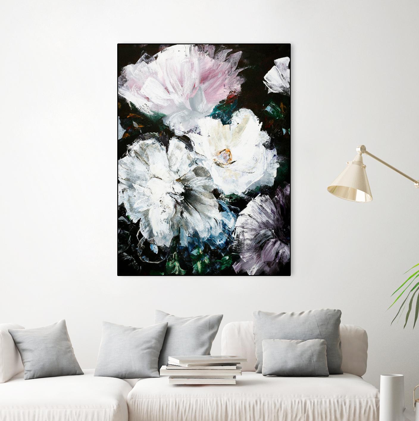 Soft Hue Flowers by Design Fabrikken on GIANT ART - multi floral/still life, flowers