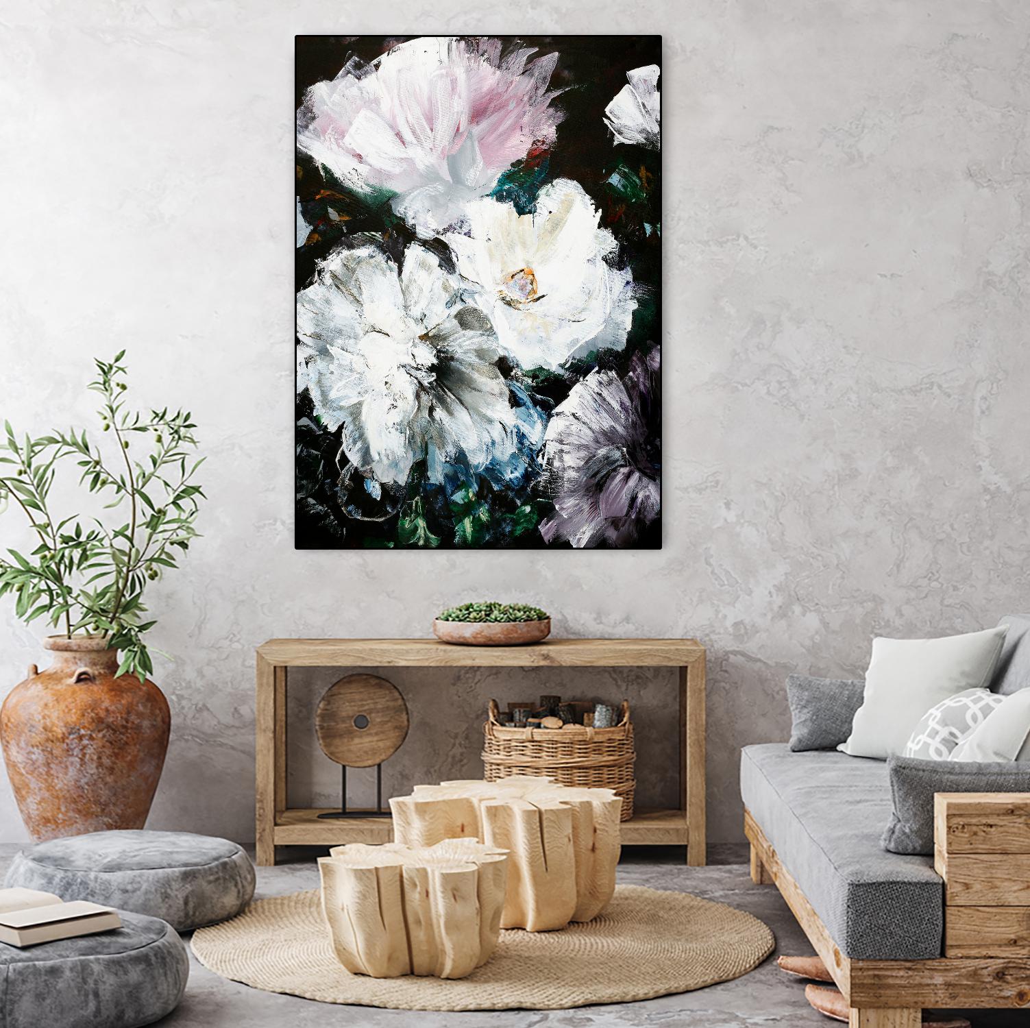 Soft Hue Flowers by Design Fabrikken on GIANT ART - multi floral/still life, flowers