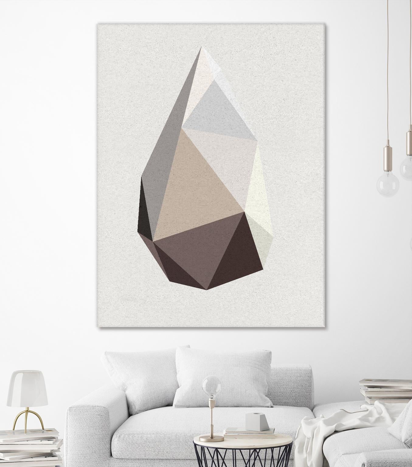 Rock 1 by Design Fabrikken on GIANT ART - brown abstracts, contemporary