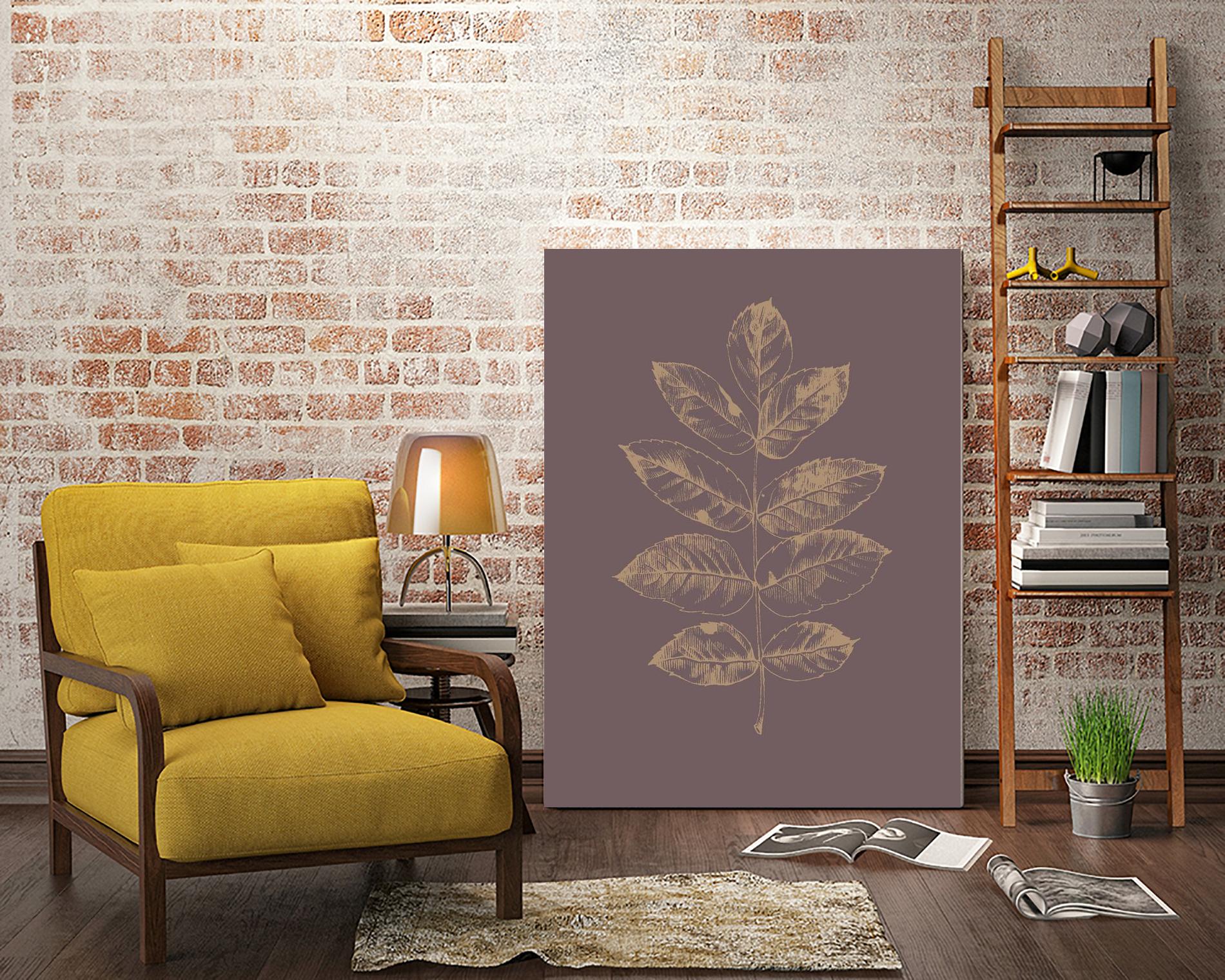 Botanica 2 by Design Fabrikken on GIANT ART - brown floral/still life, botanical, leaves, plants