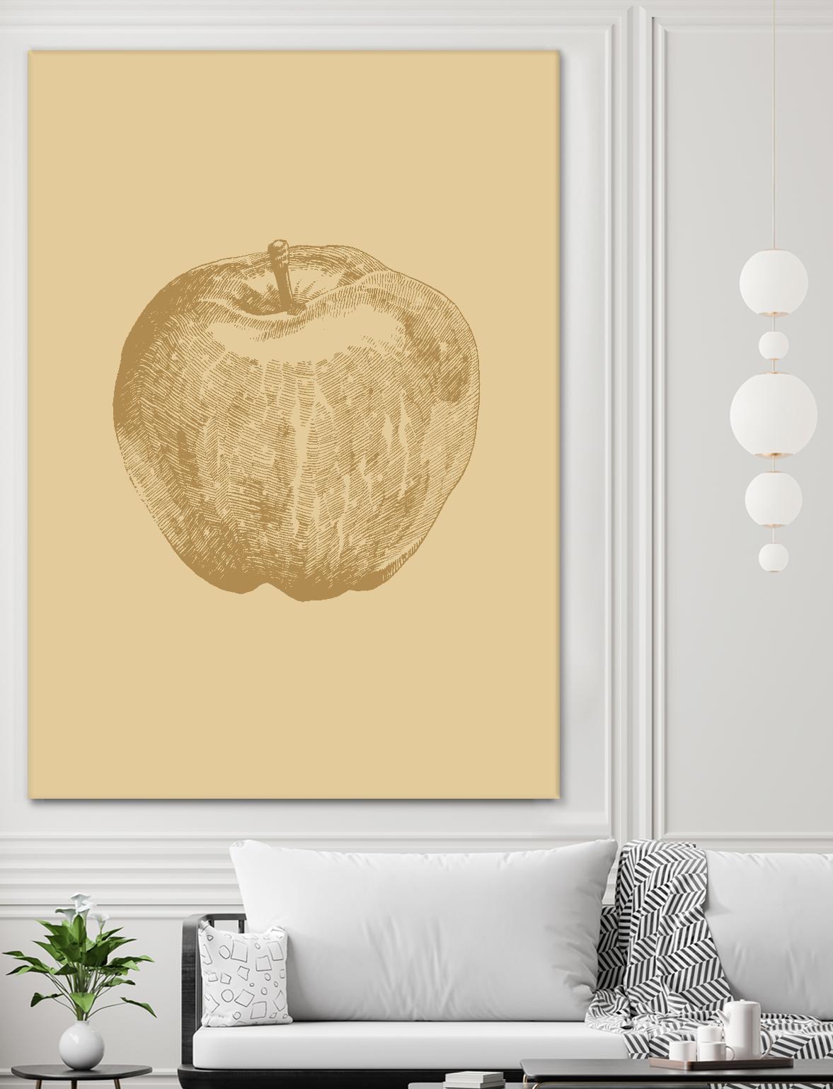 Botanica 4 by Design Fabrikken on GIANT ART - yellow floral/still life, botanical, fruit