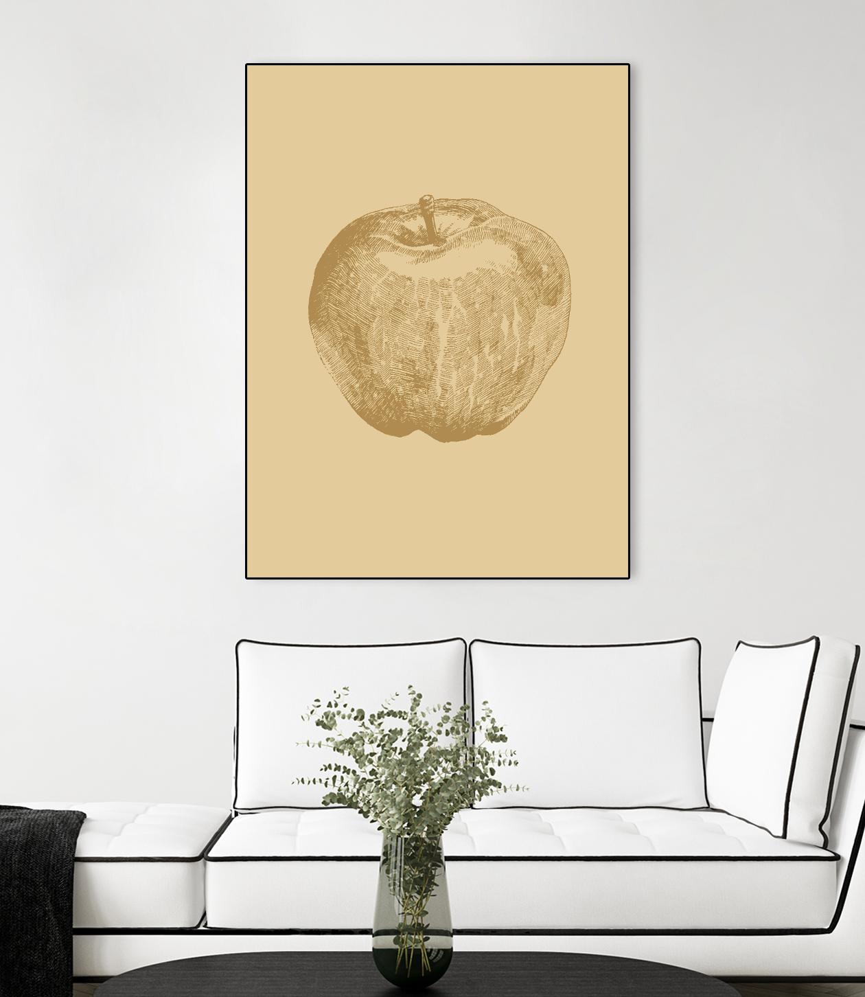 Botanica 4 by Design Fabrikken on GIANT ART - yellow floral/still life, botanical, fruit