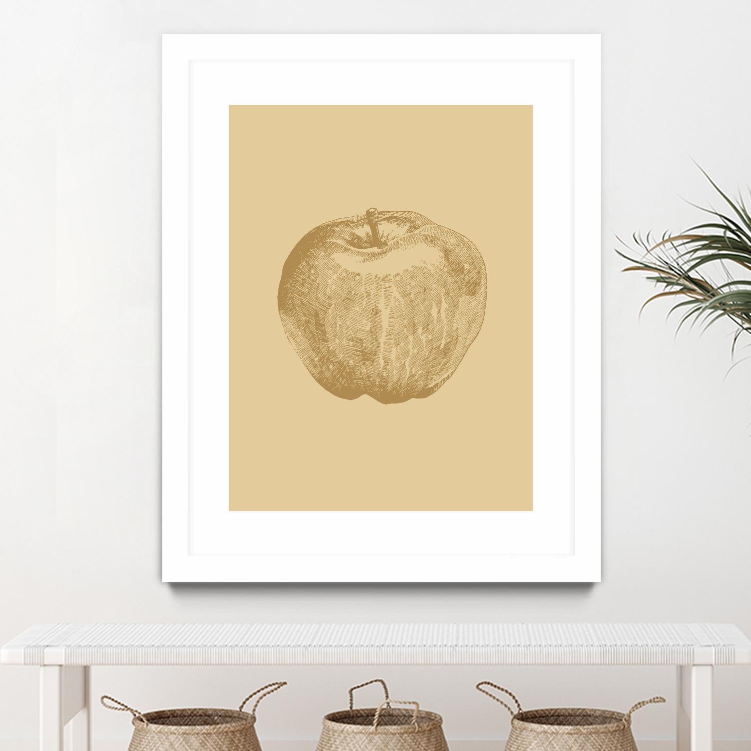 Botanica 4 by Design Fabrikken on GIANT ART - yellow floral/still life, botanical, fruit