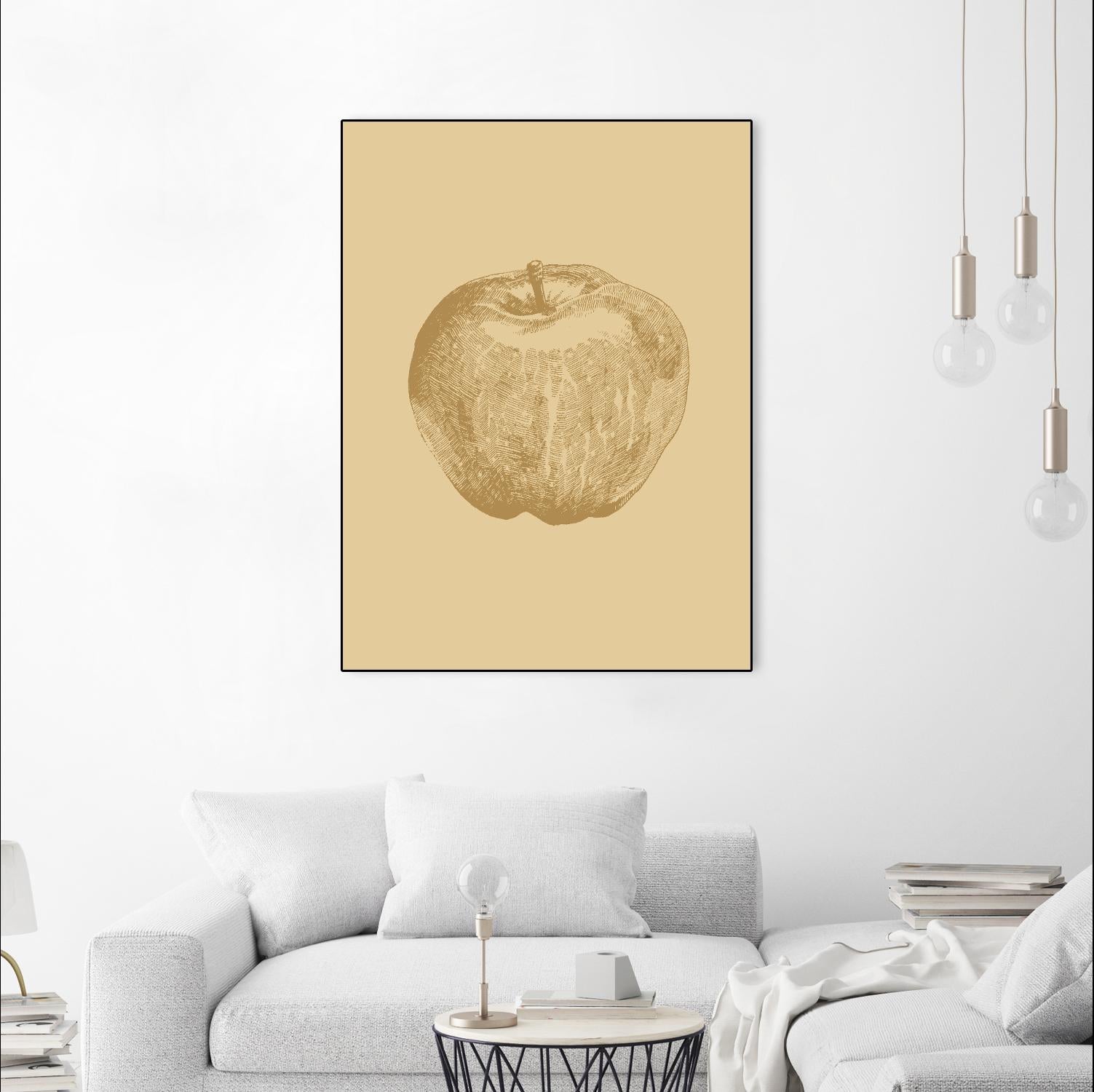 Botanica 4 by Design Fabrikken on GIANT ART - yellow floral/still life, botanical, fruit