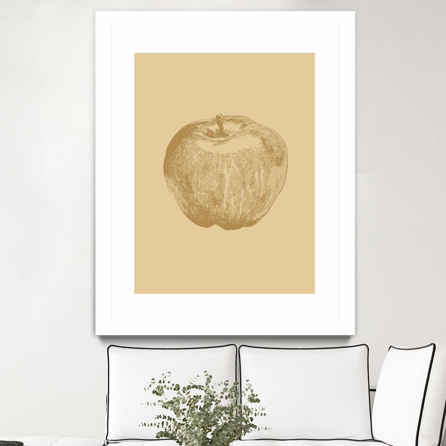 Botanica 4 by Design Fabrikken on GIANT ART - yellow floral/still life, botanical, fruit