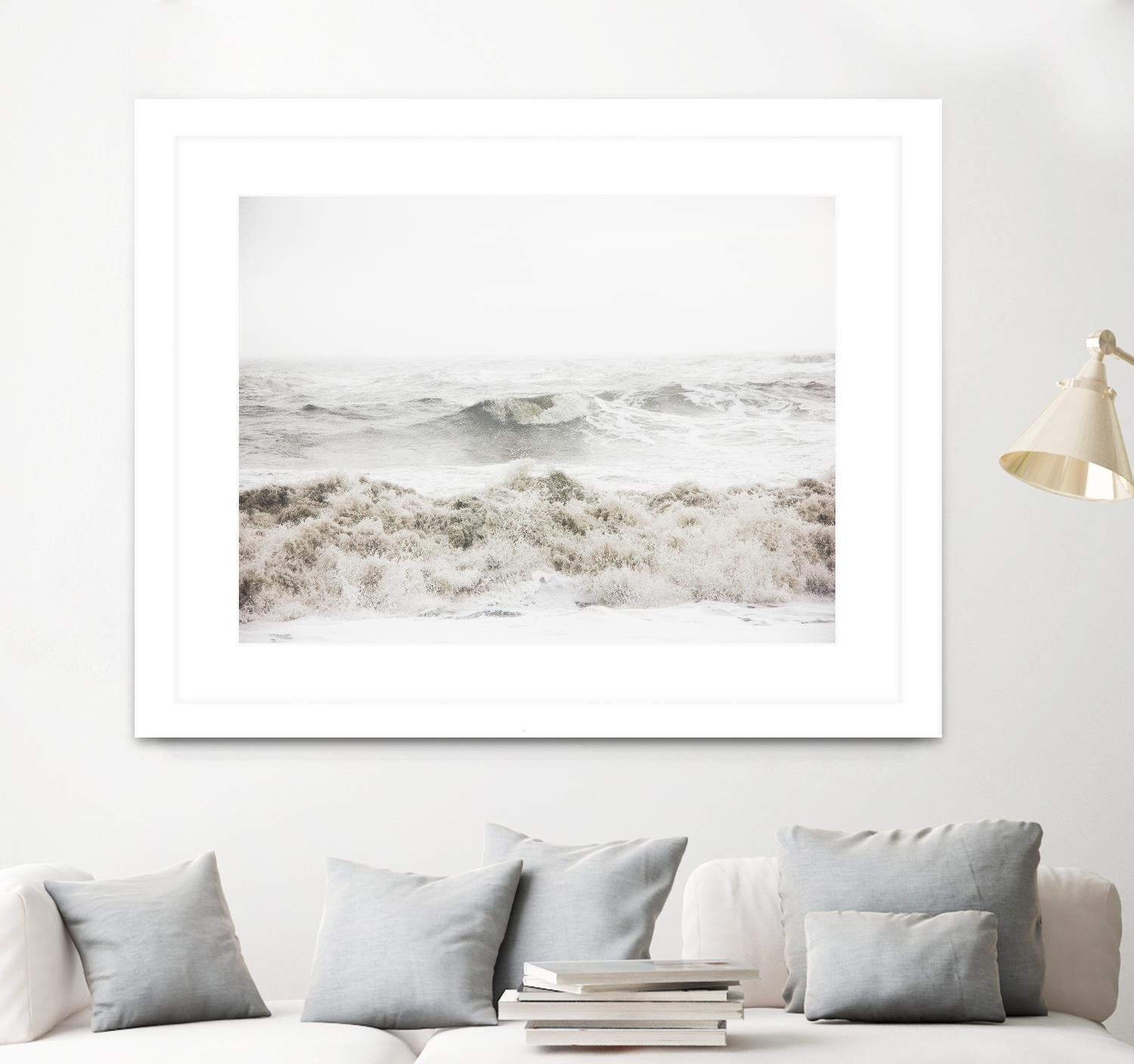 Breaking Waves by Design Fabrikken on GIANT ART - white coastal, landscapes, photography, ocean, waves