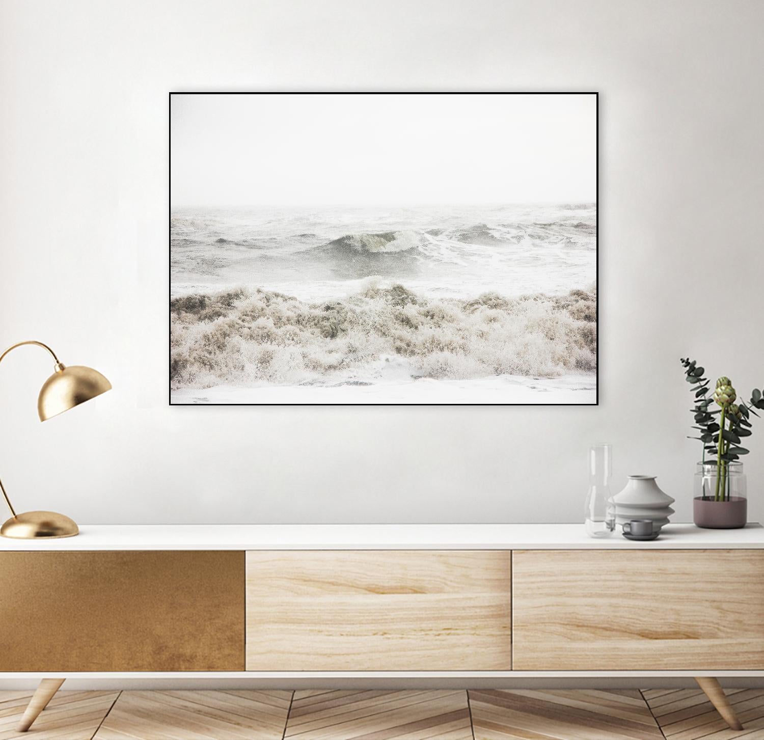 Breaking Waves by Design Fabrikken on GIANT ART - white coastal, landscapes, photography, ocean, waves