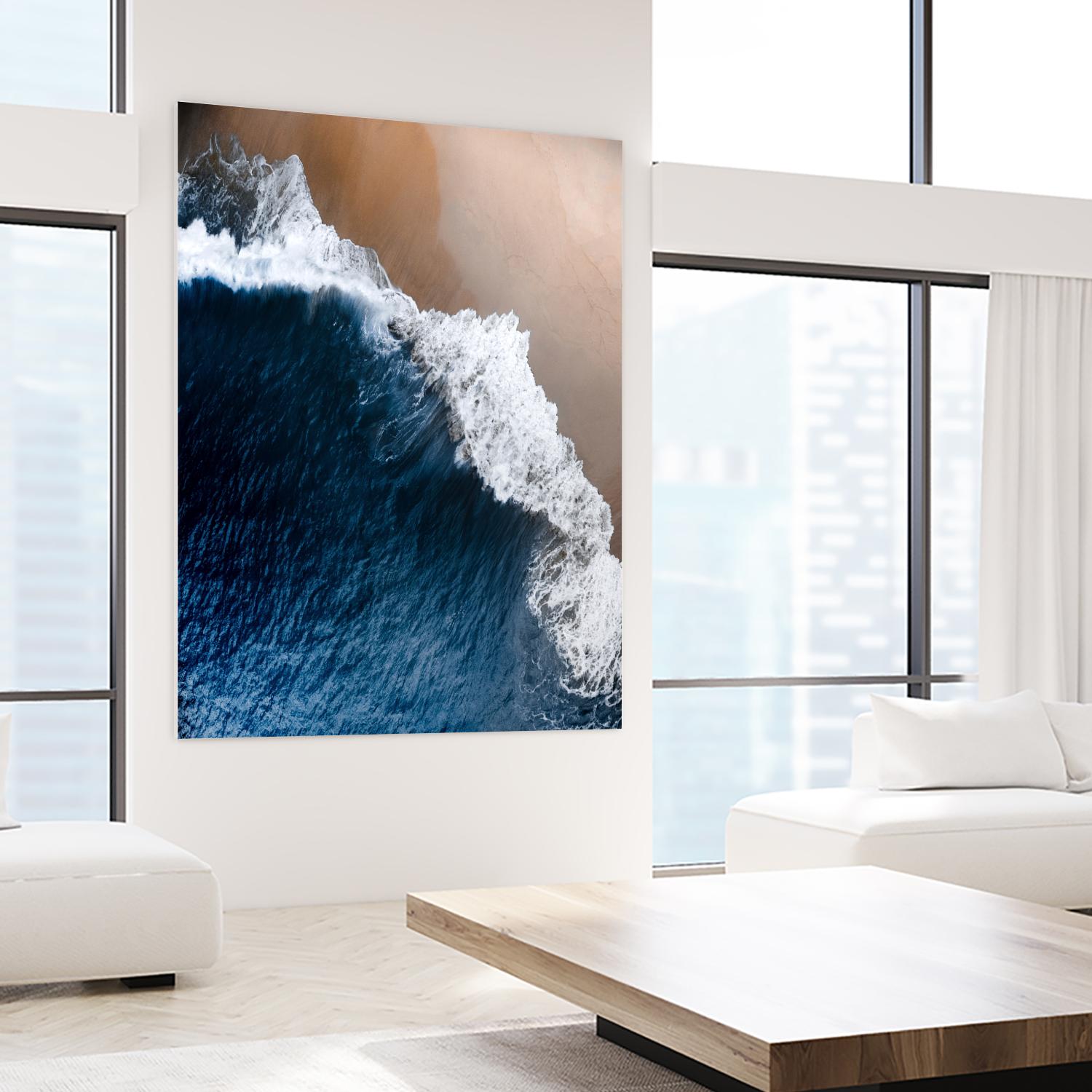 From Above 8 by Design Fabrikken on GIANT ART - multi coastal, landscapes, photography, beaches, ocean, waves