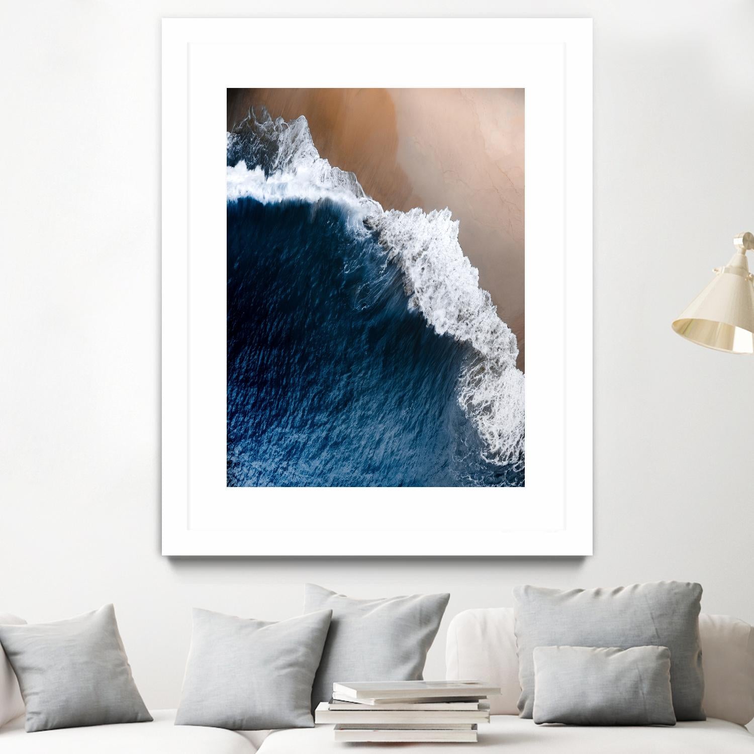 From Above 8 by Design Fabrikken on GIANT ART - multi coastal, landscapes, photography, beaches, ocean, waves