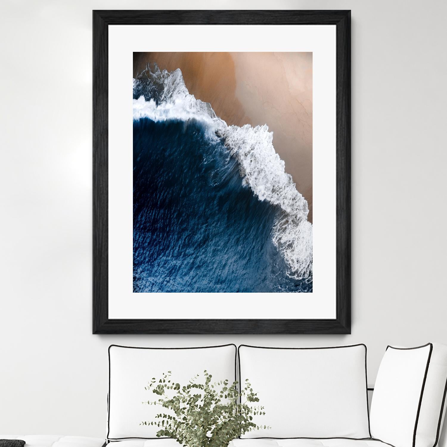 From Above 8 by Design Fabrikken on GIANT ART - multi coastal, landscapes, photography, beaches, ocean, waves