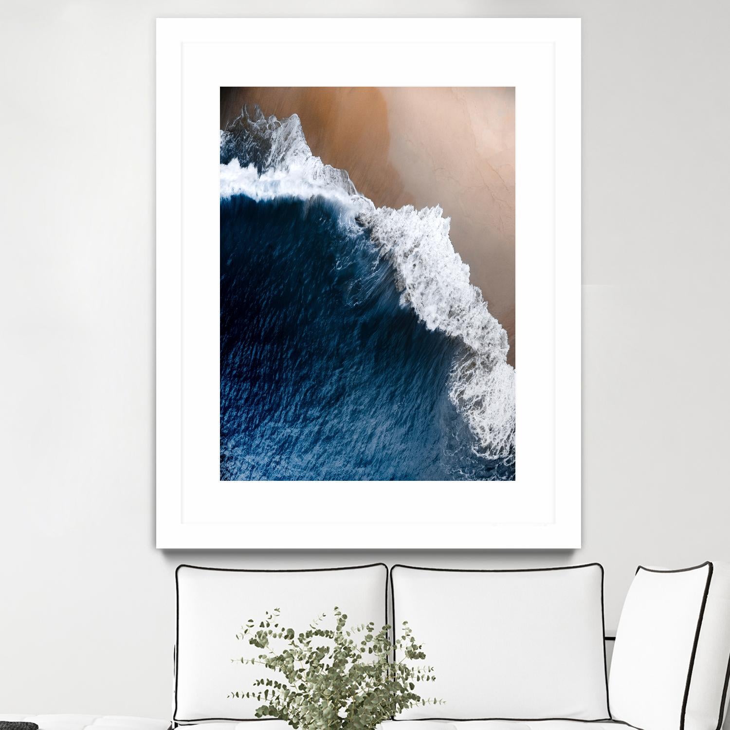 From Above 8 by Design Fabrikken on GIANT ART - multi coastal, landscapes, photography, beaches, ocean, waves