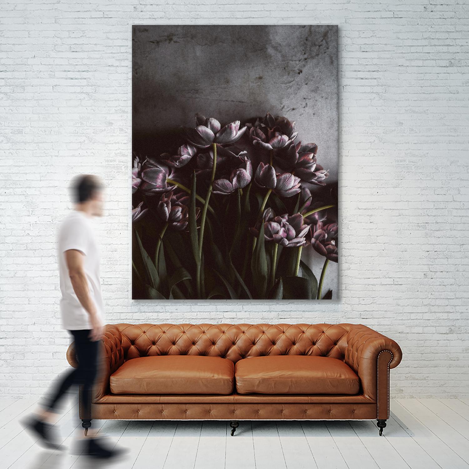 Dark Tulips by Design Fabrikken on GIANT ART - multi floral/still life, photography, flowers, tulips