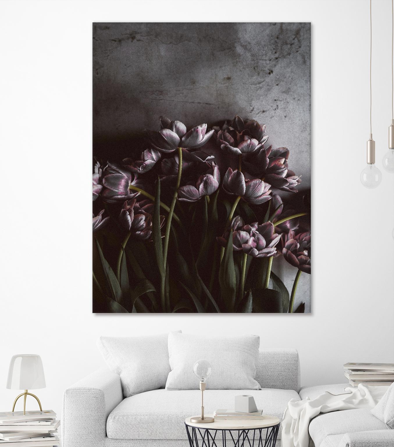 Dark Tulips by Design Fabrikken on GIANT ART - multi floral/still life, photography, flowers, tulips