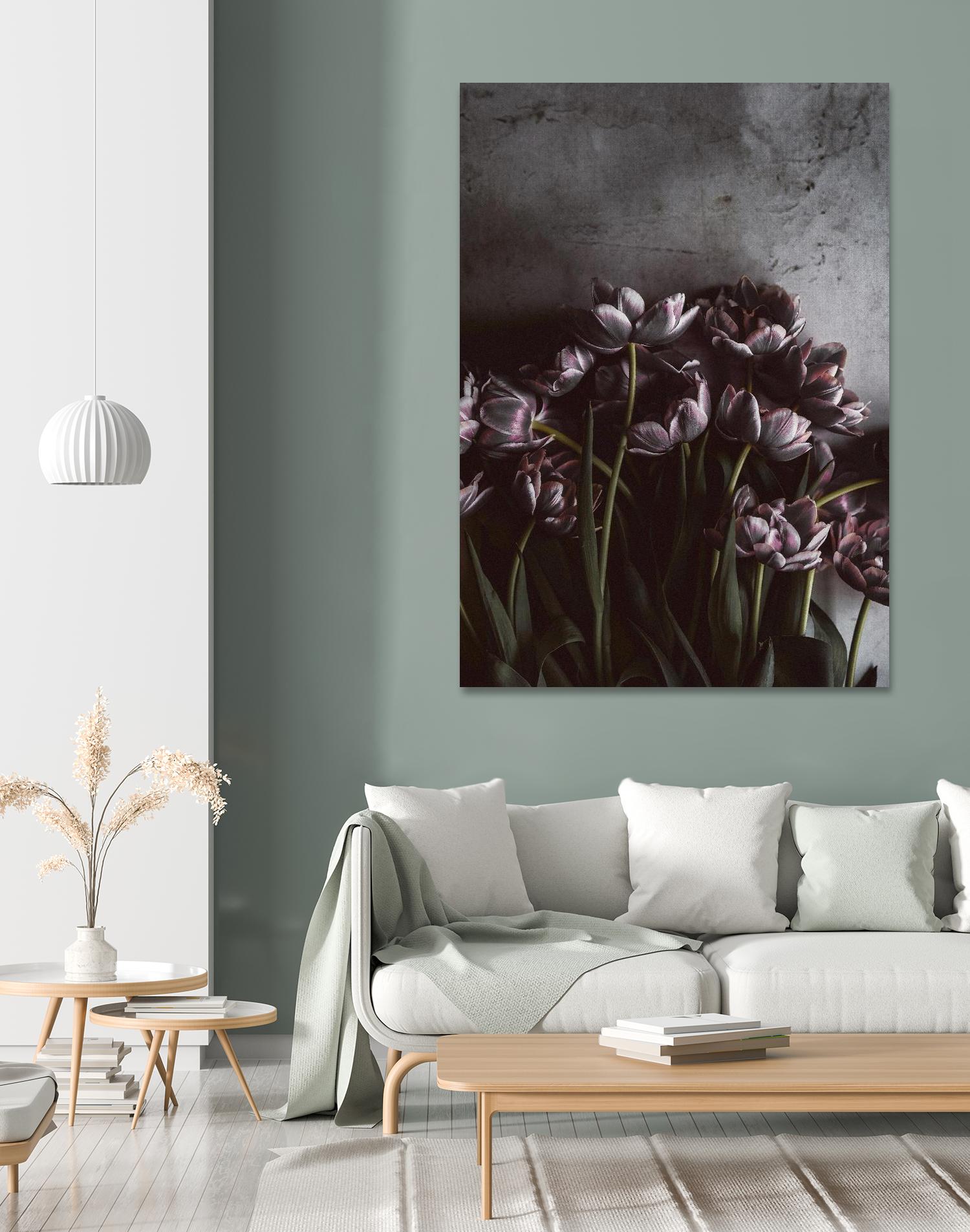 Dark Tulips by Design Fabrikken on GIANT ART - multi floral/still life, photography, flowers, tulips