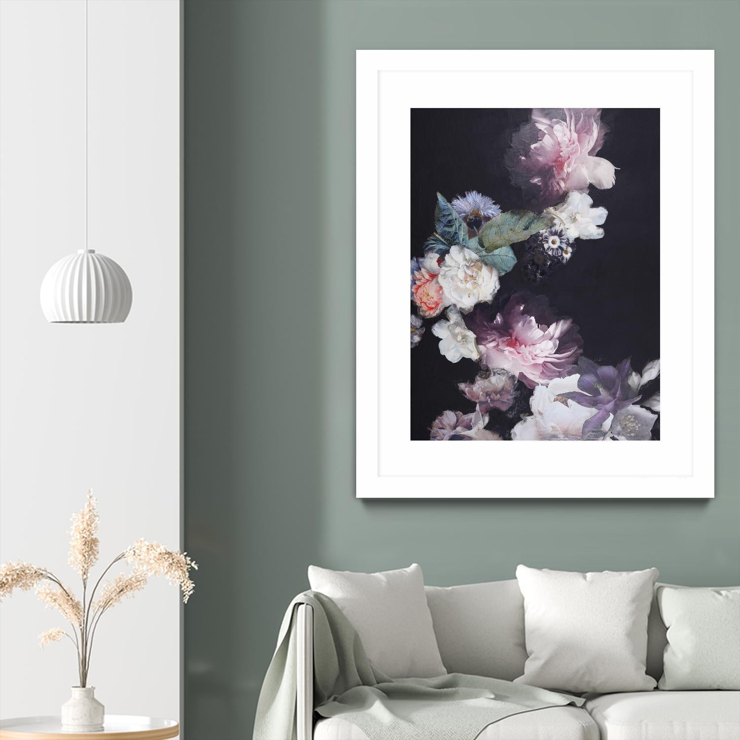 Purple Blossom 1 by Design Fabrikken on GIANT ART - pink flowers flowers