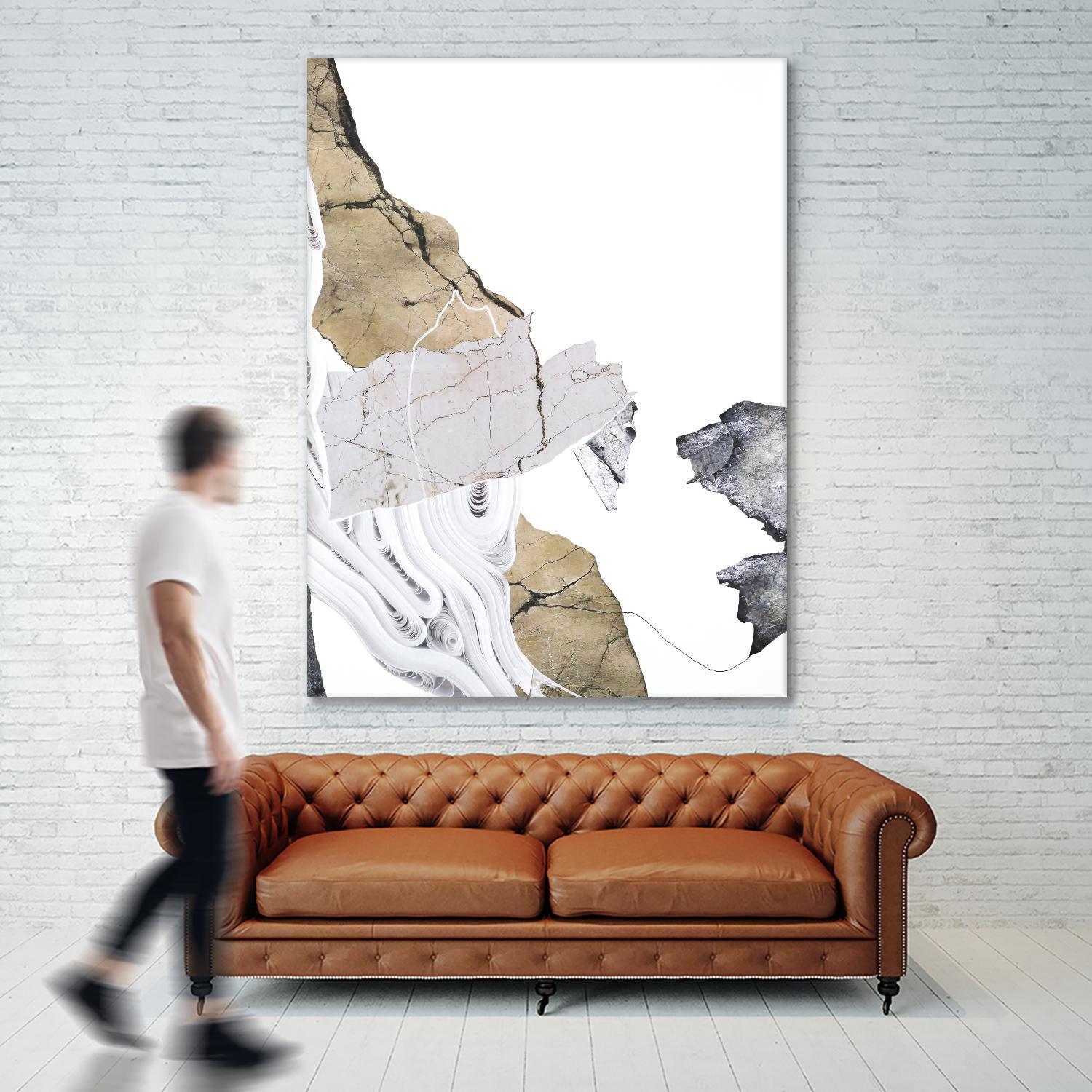 Paper Look 2 by Design Fabrikken on GIANT ART - multi abstracts, minimalist