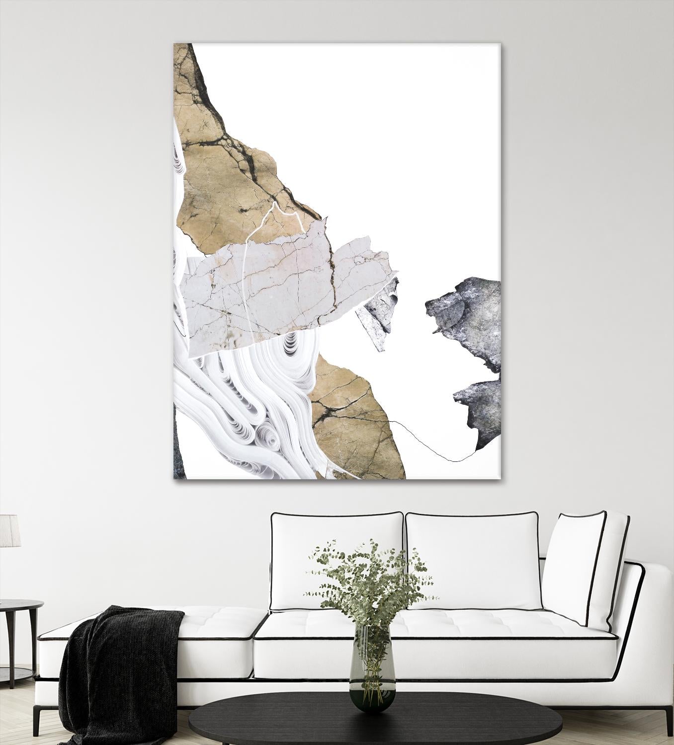 Paper Look 2 by Design Fabrikken on GIANT ART - multi abstracts, minimalist