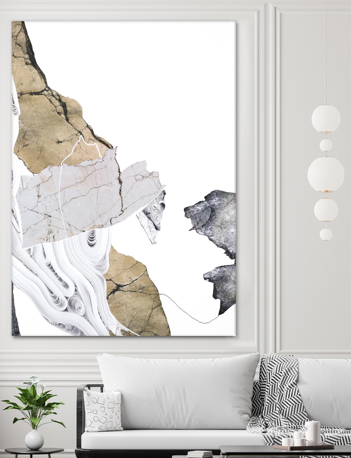 Paper Look 2 by Design Fabrikken on GIANT ART - multi abstracts, minimalist