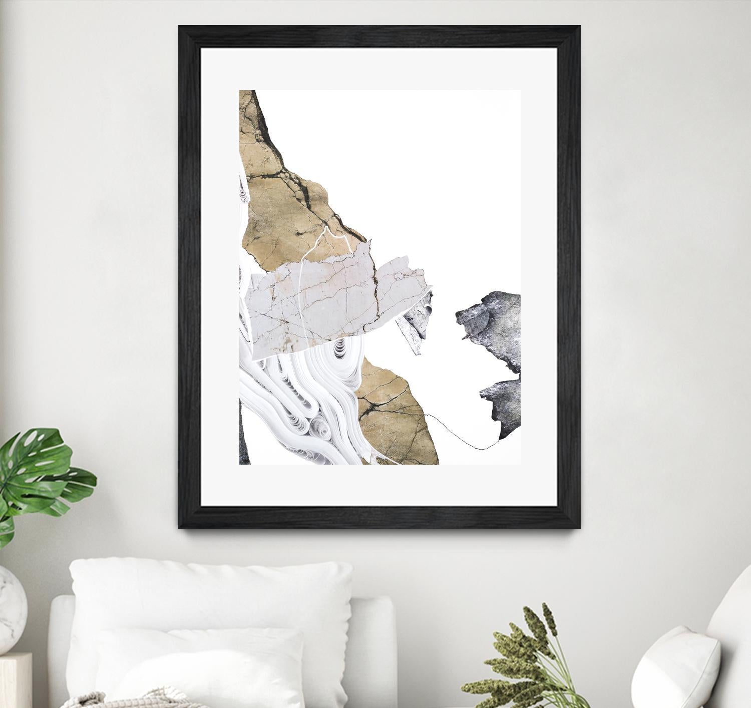 Paper Look 2 by Design Fabrikken on GIANT ART - multi abstracts, minimalist