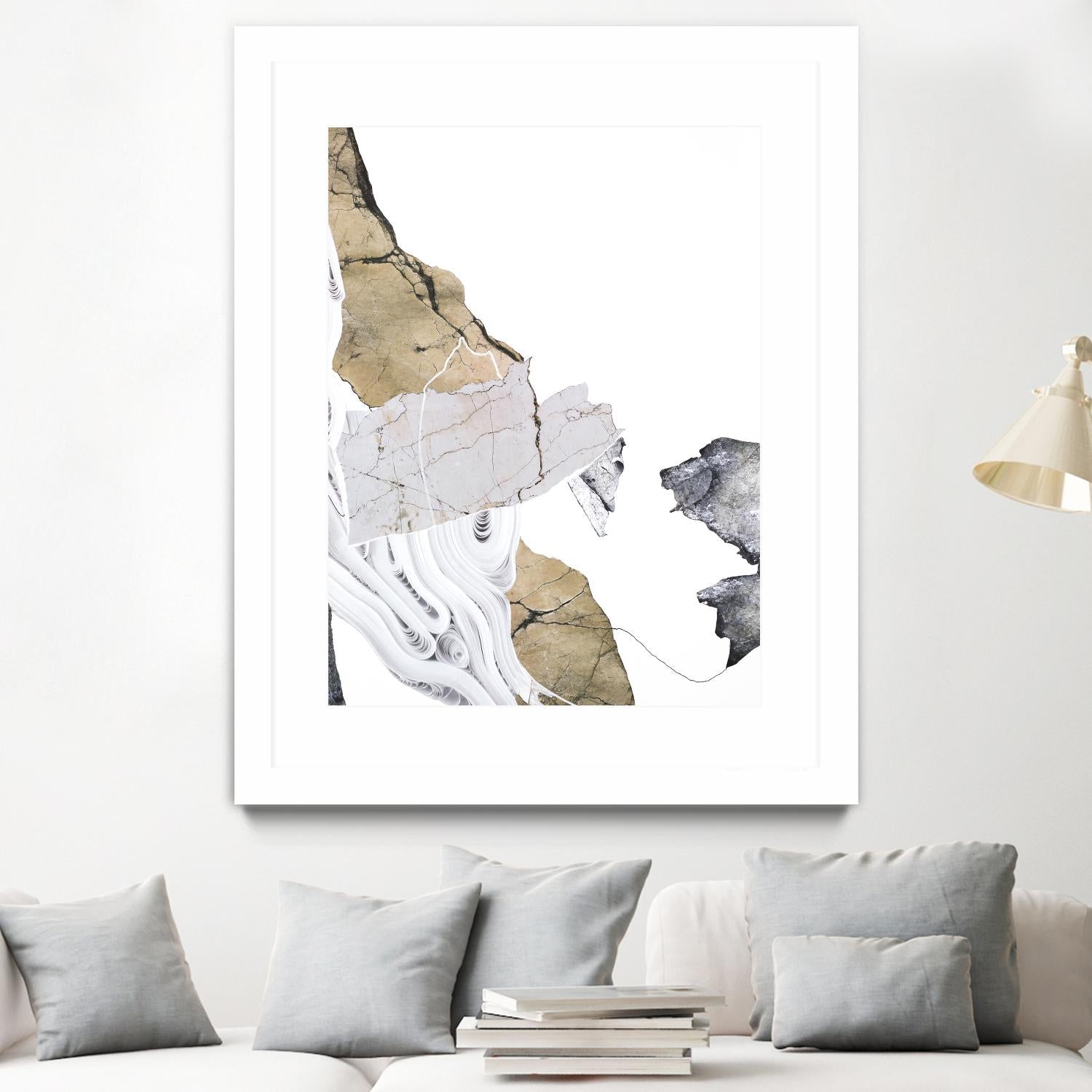 Paper Look 2 by Design Fabrikken on GIANT ART - multi abstracts, minimalist