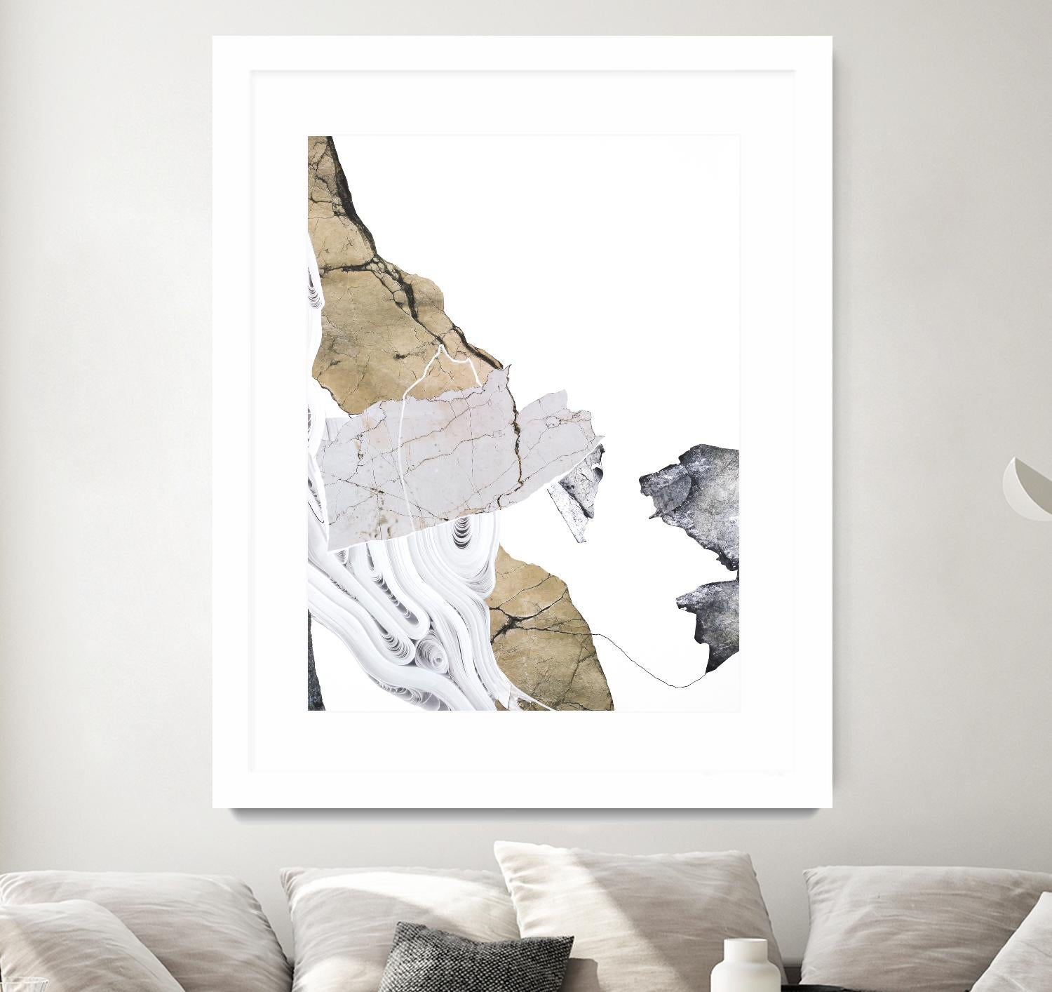 Paper Look 2 by Design Fabrikken on GIANT ART - multi abstracts, minimalist