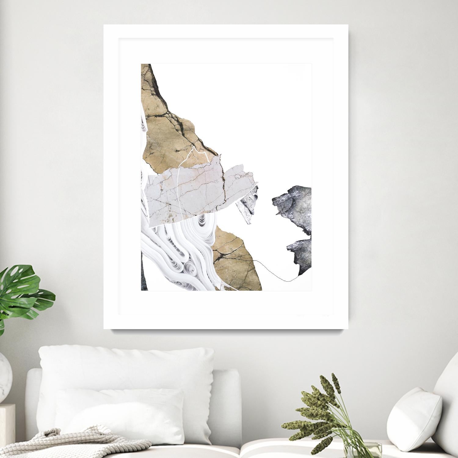 Paper Look 2 by Design Fabrikken on GIANT ART - multi abstracts, minimalist