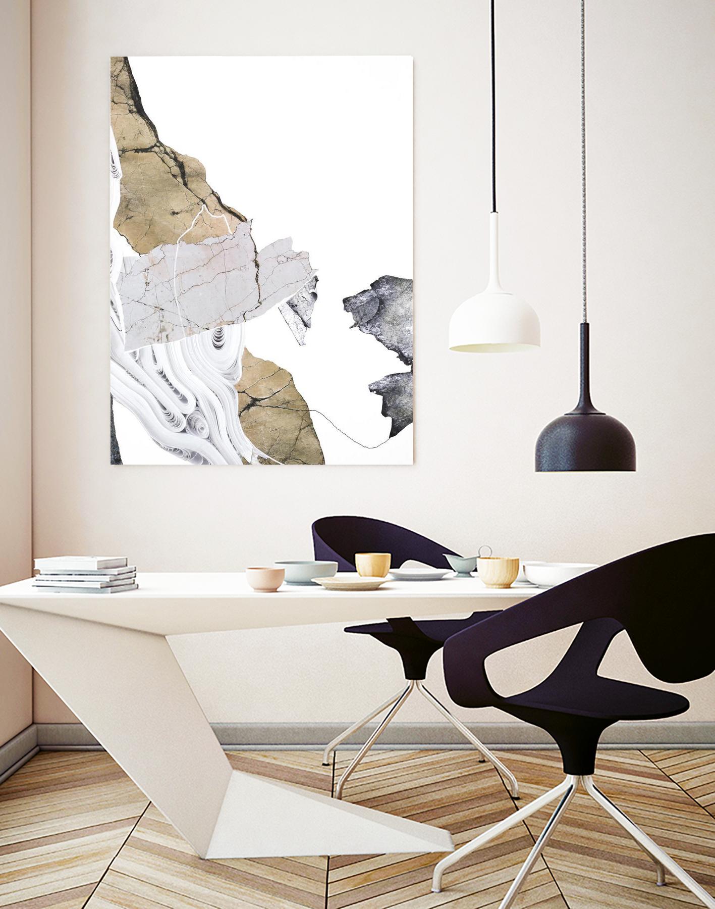 Paper Look 2 by Design Fabrikken on GIANT ART - multi abstracts, minimalist