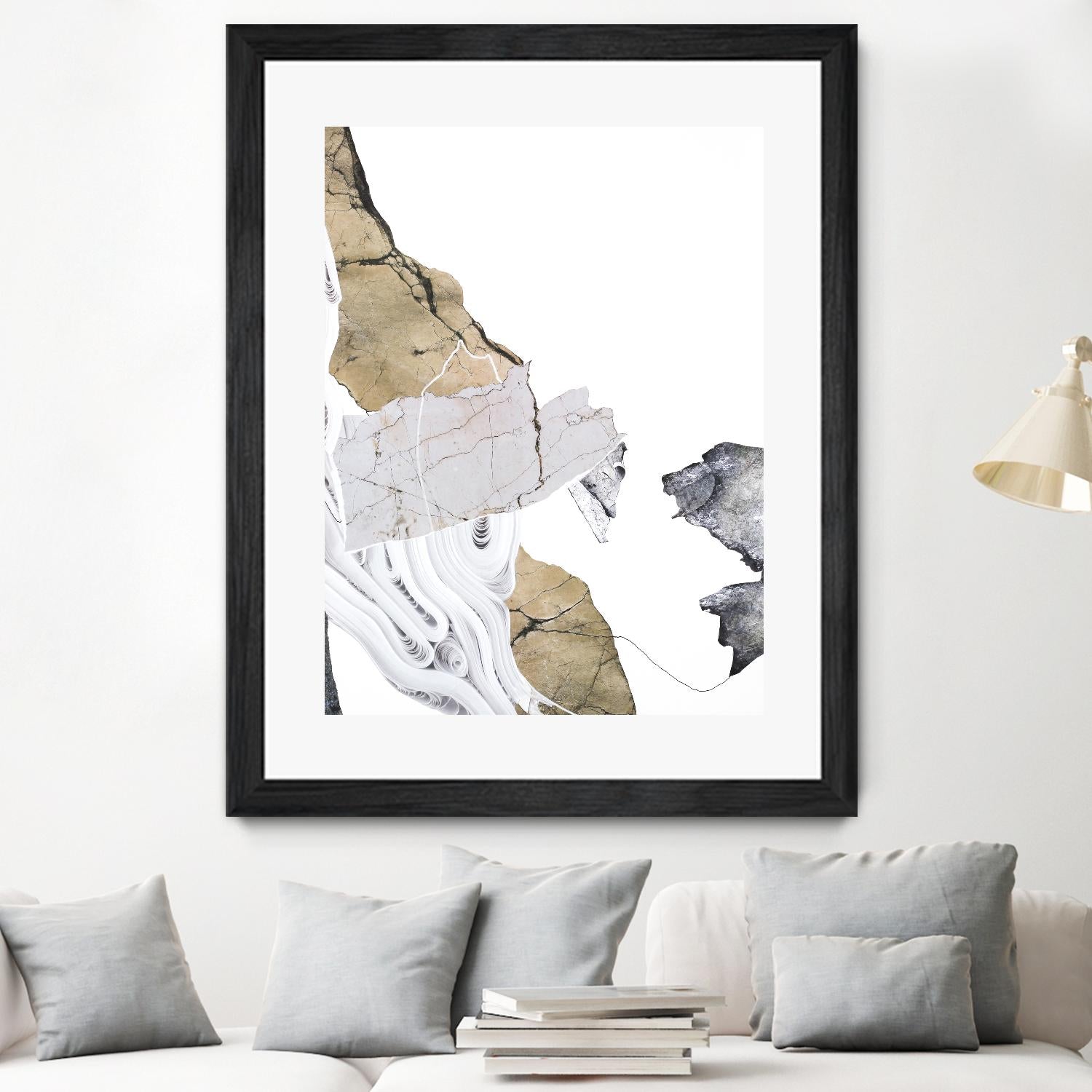 Paper Look 2 by Design Fabrikken on GIANT ART - multi abstracts, minimalist