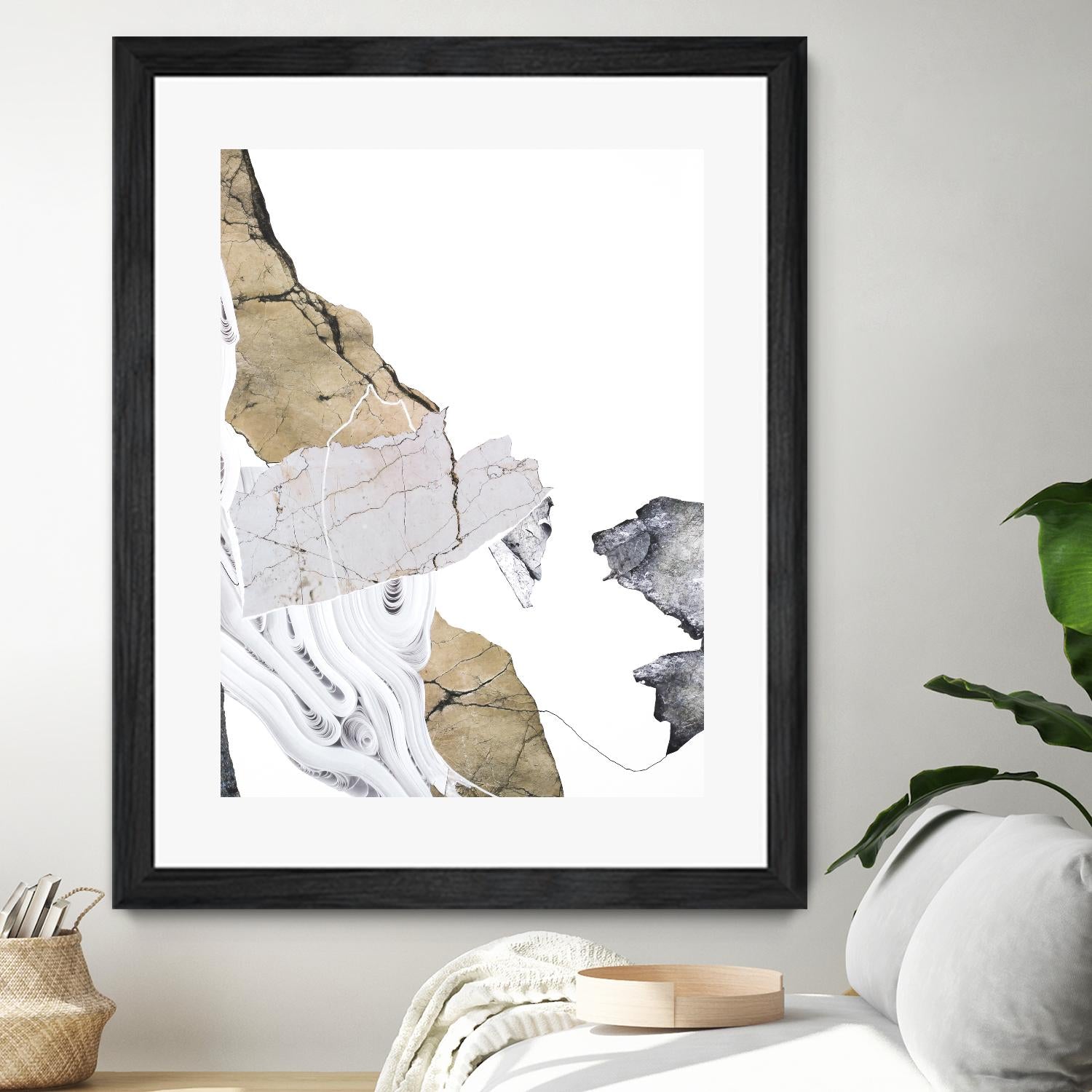 Paper Look 2 by Design Fabrikken on GIANT ART - multi abstracts, minimalist