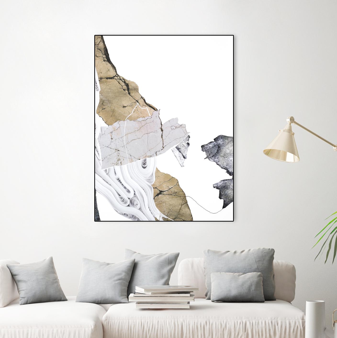 Paper Look 2 by Design Fabrikken on GIANT ART - multi abstracts, minimalist