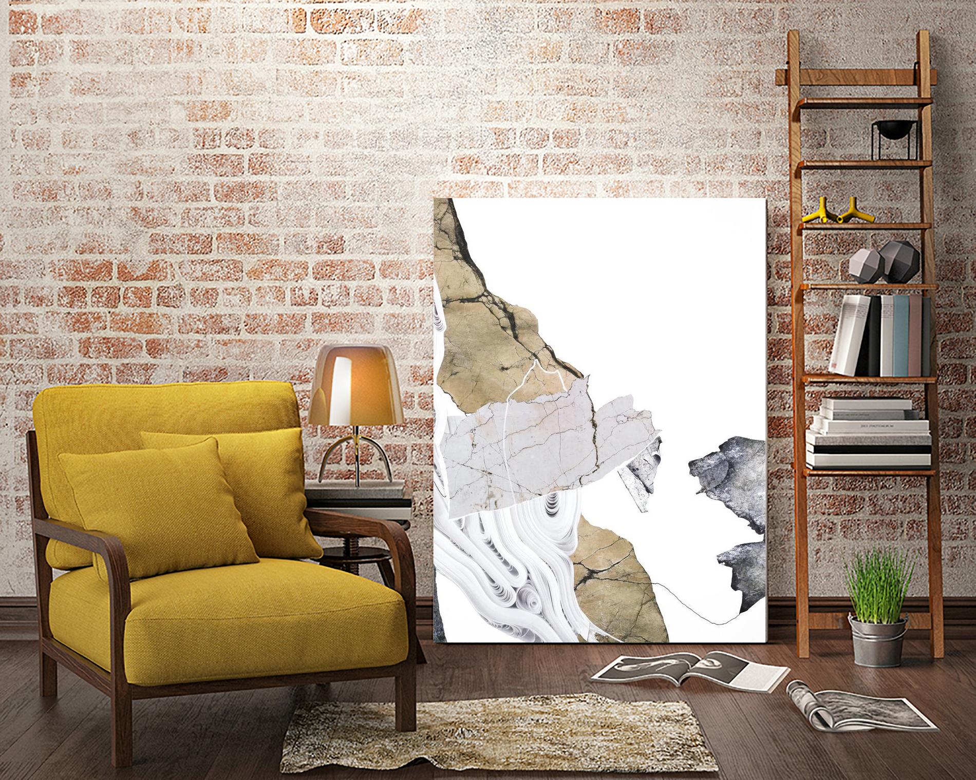 Paper Look 2 by Design Fabrikken on GIANT ART - multi abstracts, minimalist