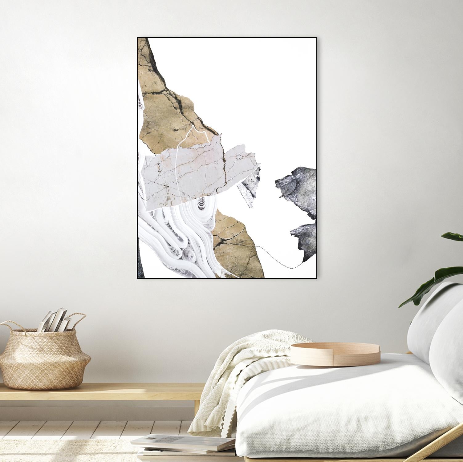 Paper Look 2 by Design Fabrikken on GIANT ART - multi abstracts, minimalist