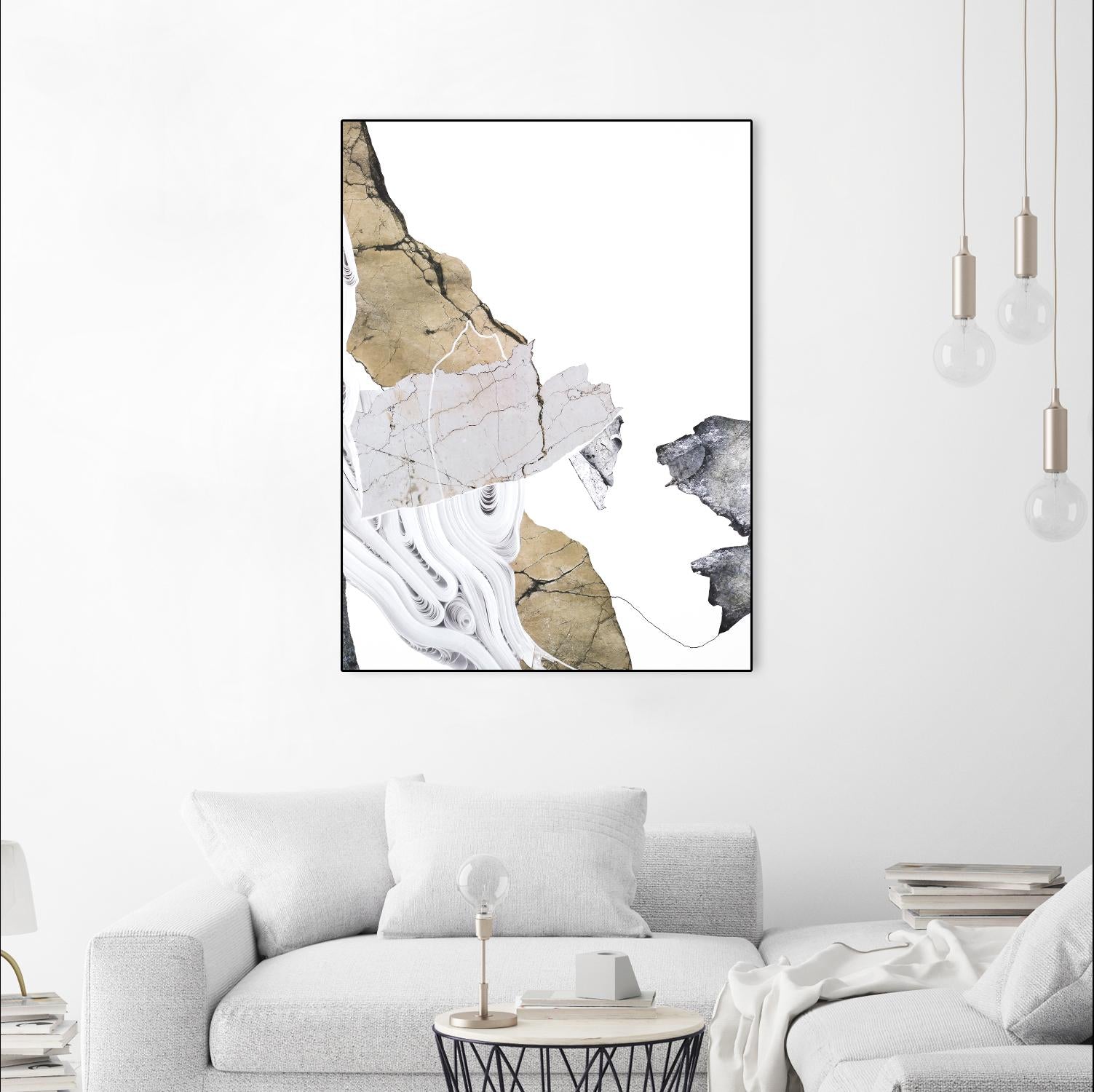 Paper Look 2 by Design Fabrikken on GIANT ART - multi abstracts, minimalist