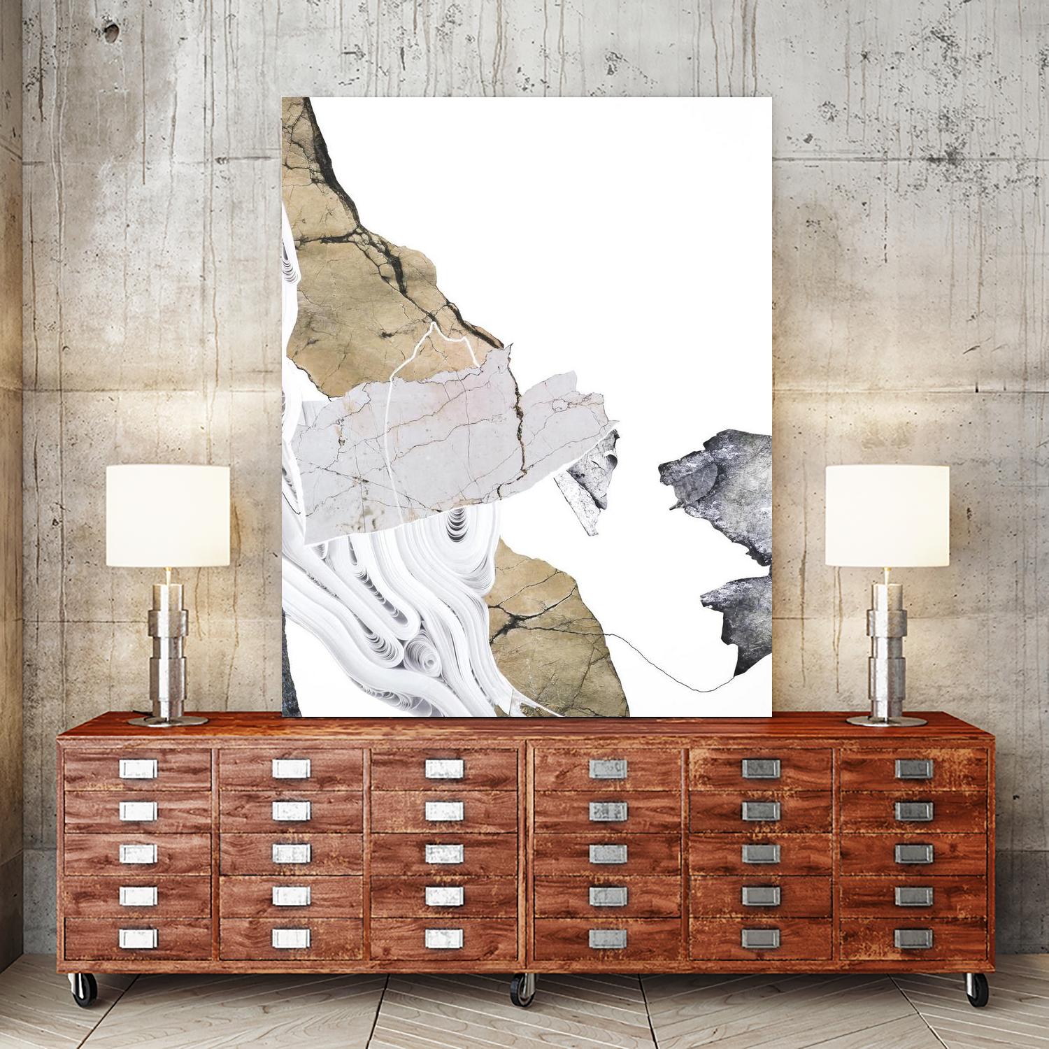 Paper Look 2 by Design Fabrikken on GIANT ART - multi abstracts, minimalist