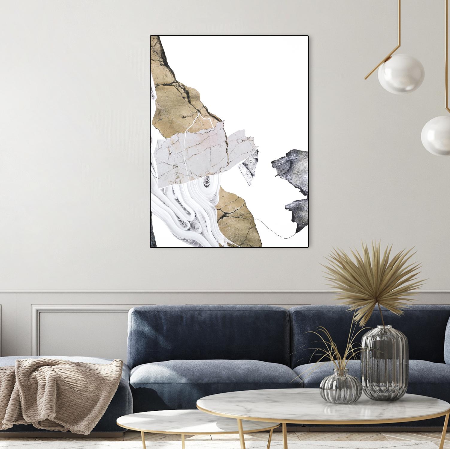 Paper Look 2 by Design Fabrikken on GIANT ART - multi abstracts, minimalist