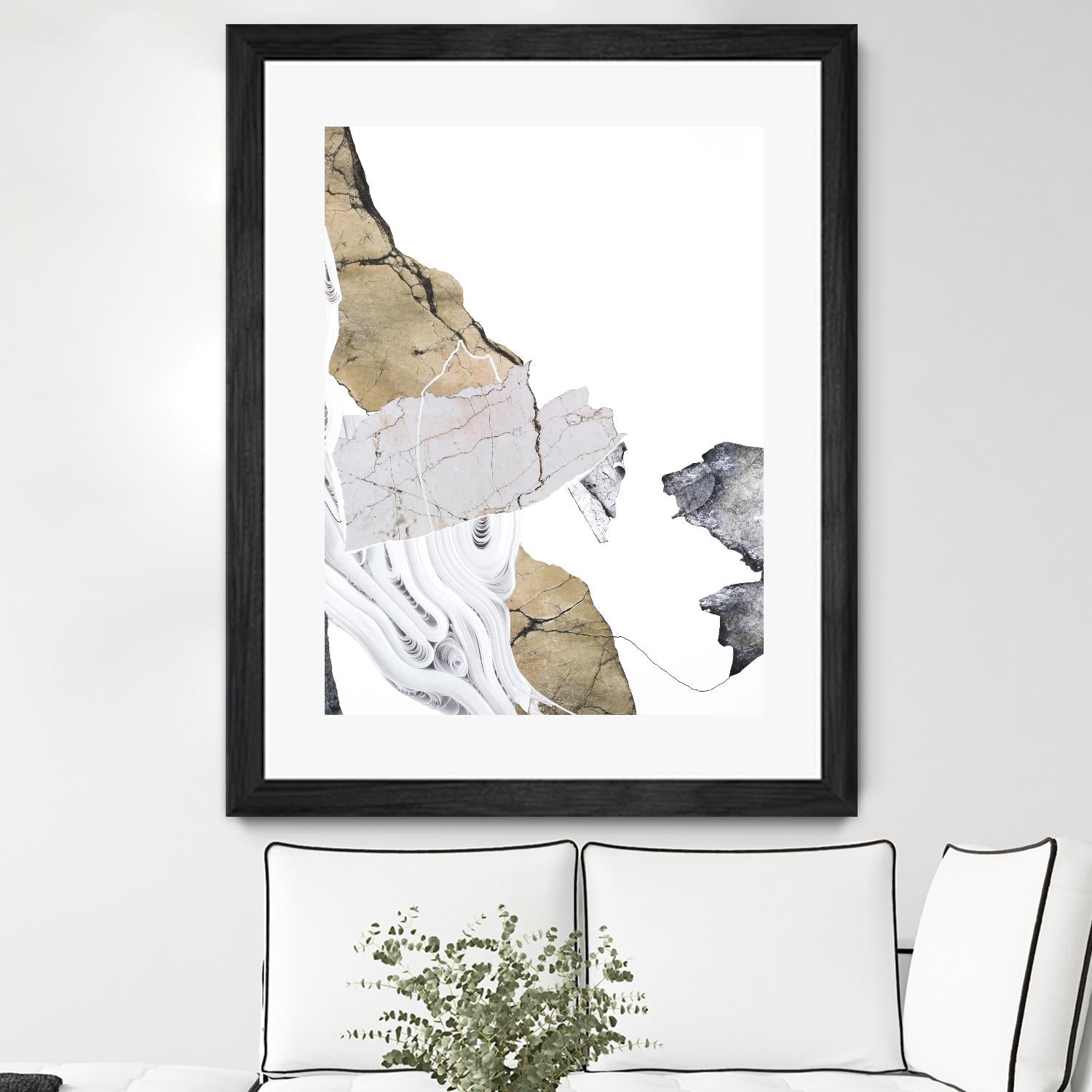 Paper Look 2 by Design Fabrikken on GIANT ART - multi abstracts, minimalist