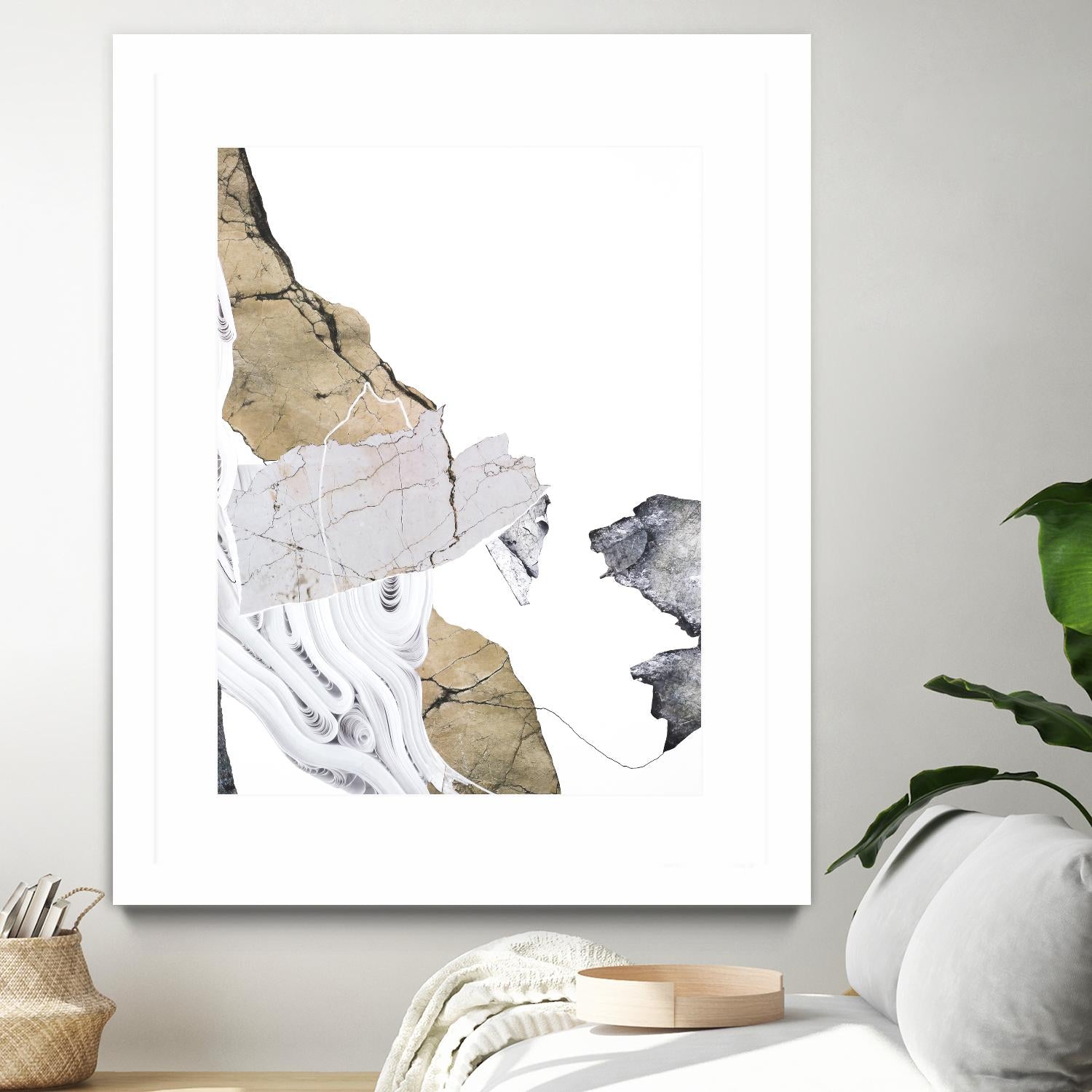 Paper Look 2 by Design Fabrikken on GIANT ART - multi abstracts, minimalist